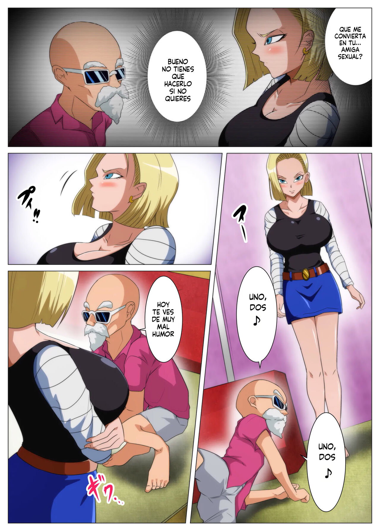 Ero Jii-san to Ecchi na Keiyaku o Shita Bakunyuu Hitozuma page 4 full