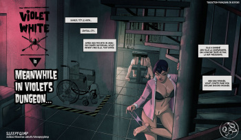 Meanwhile in Violet's Dungeon cover