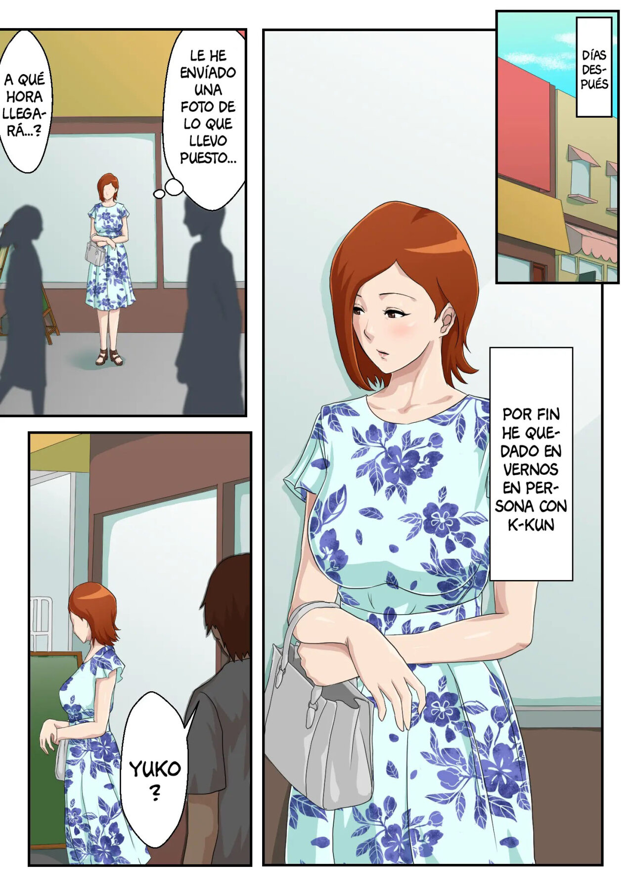 La persona que conoci en la aplicacion era mi madre 1-2 page 8 full