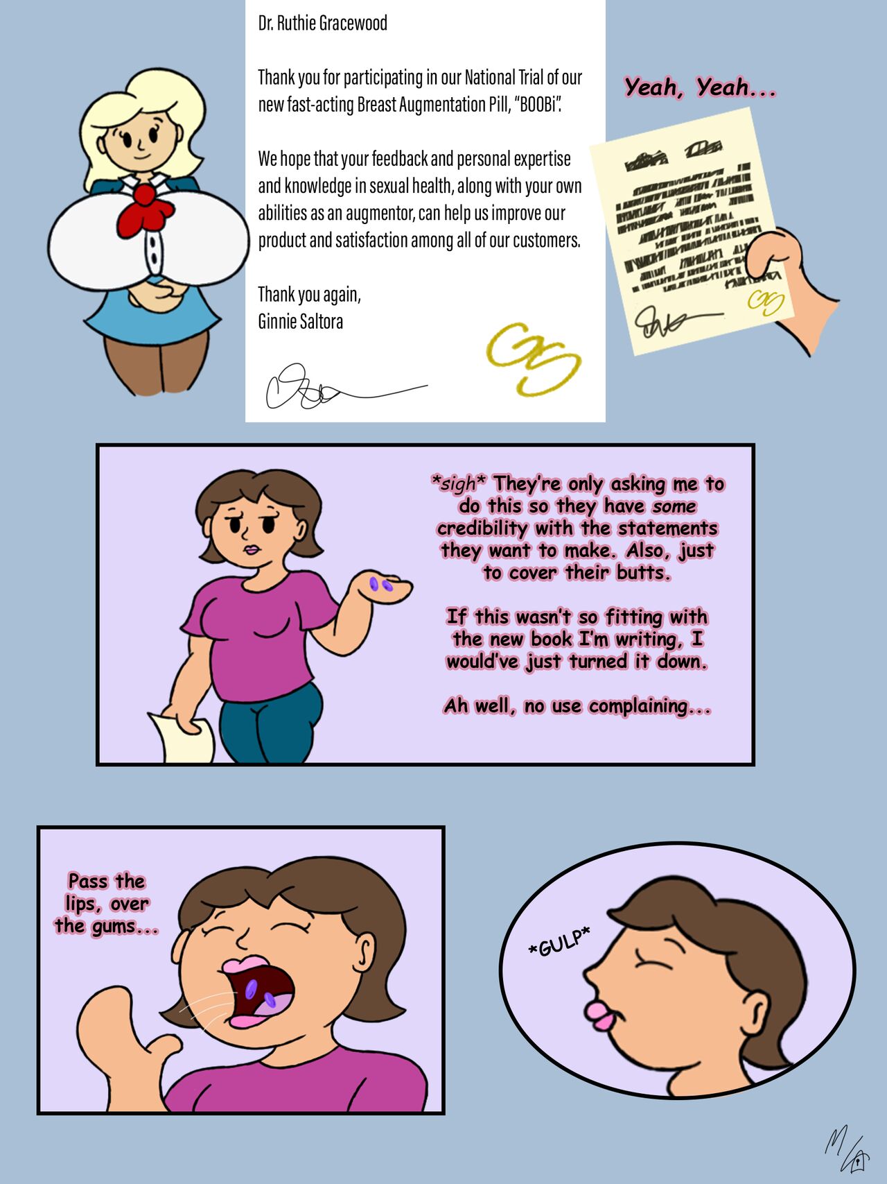 Dr. Ruthie Gracewood's Bubbly Side page 2 full