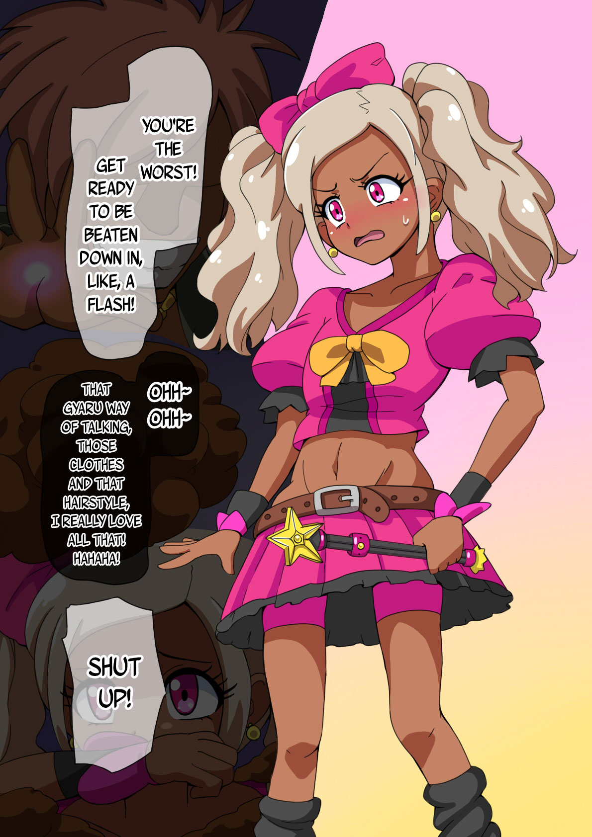 magical girl comic page 6 full
