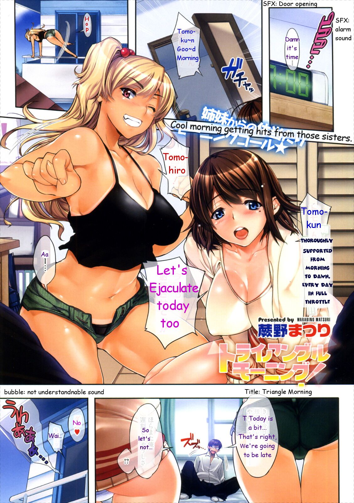 Triangle Morning! page 1 full