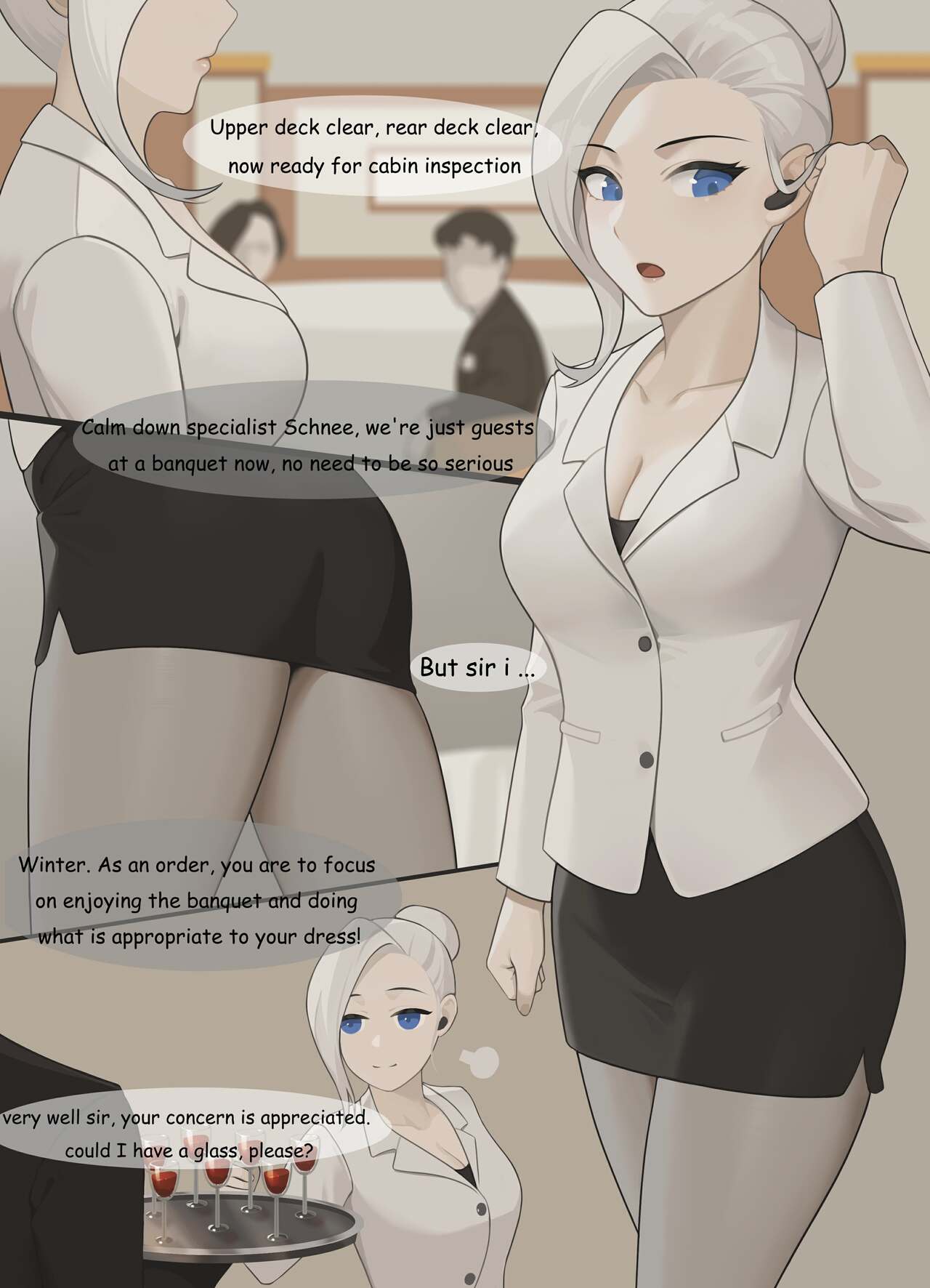 Banquet Incident P.1 page 1 full