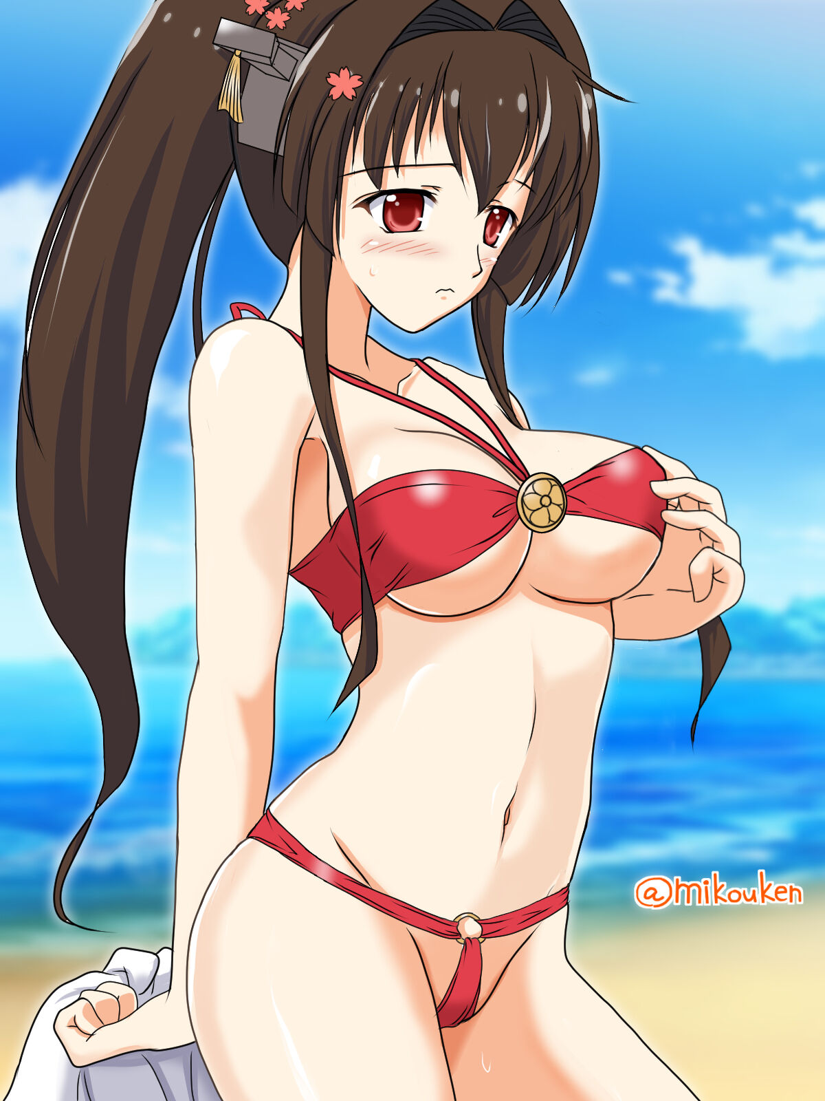 Yamato, Yagai Roshutsu de Oshite Ikimasu! page 7 full