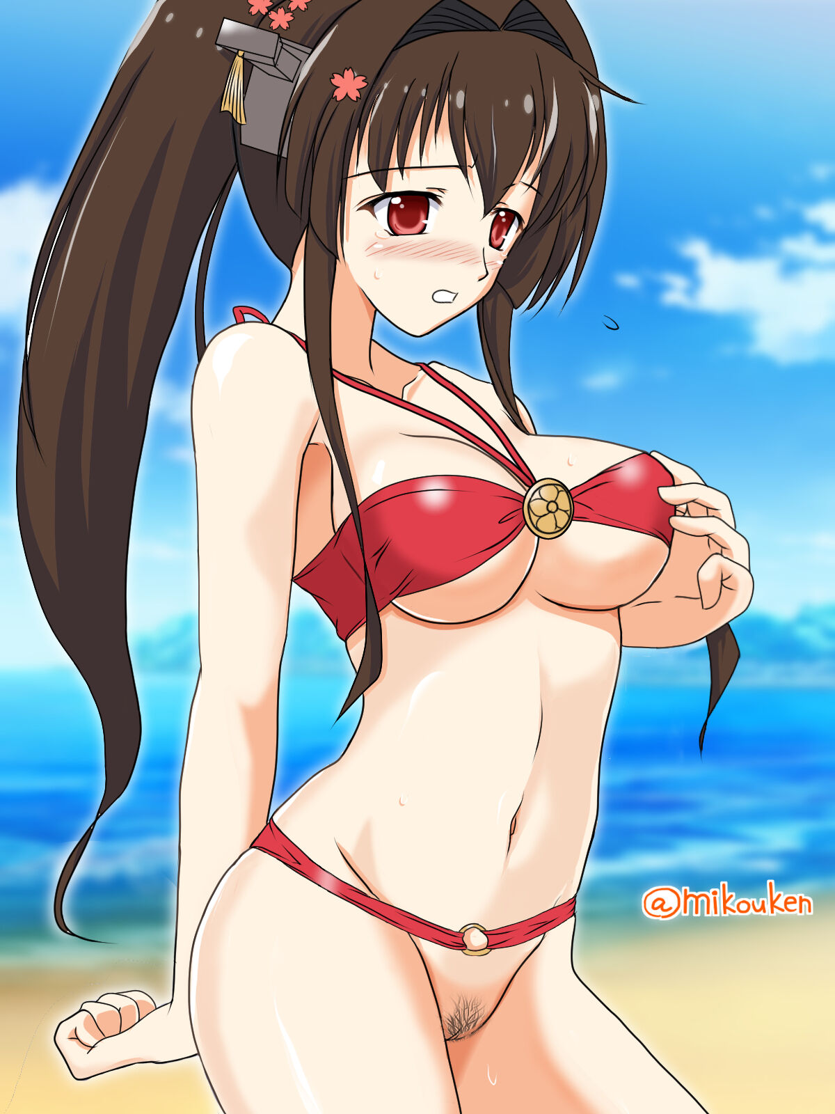 Yamato, Yagai Roshutsu de Oshite Ikimasu! page 9 full