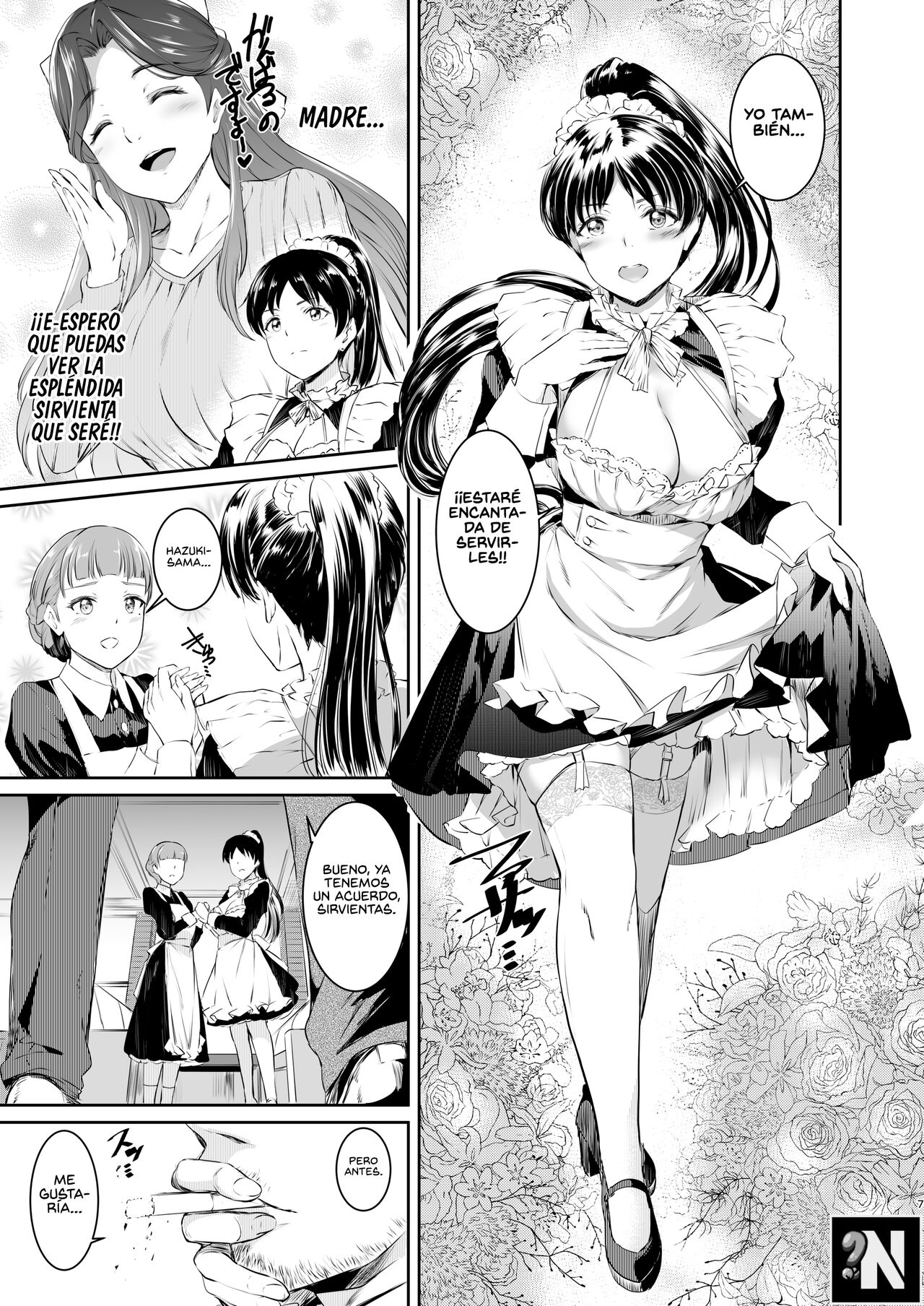 Hazuki-ke no Maid Jijou | La Situación de las Sirvientas en la Familia Hazuki page 6 full