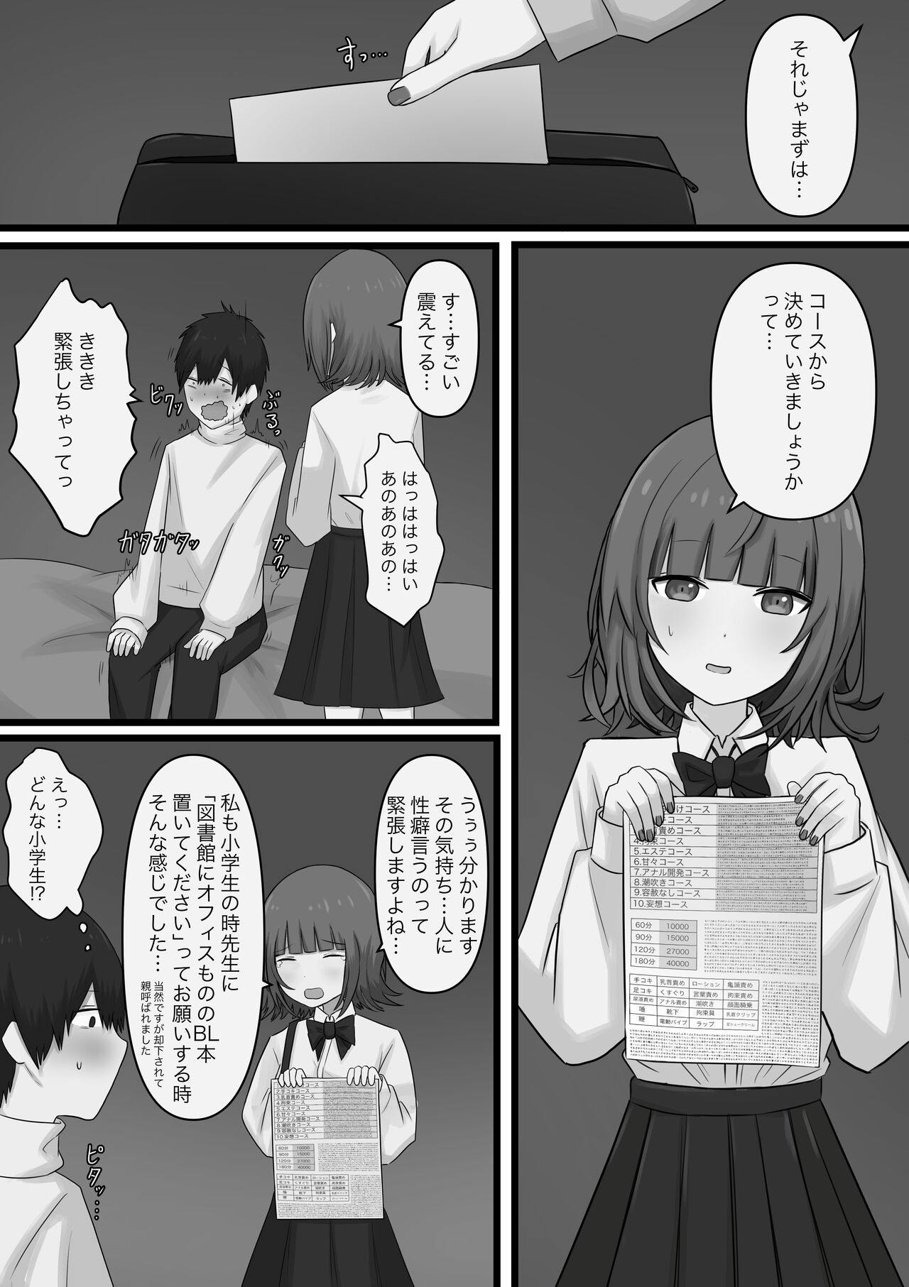 Okubyoumono ga M-seikan ni Itte mita page 9 full