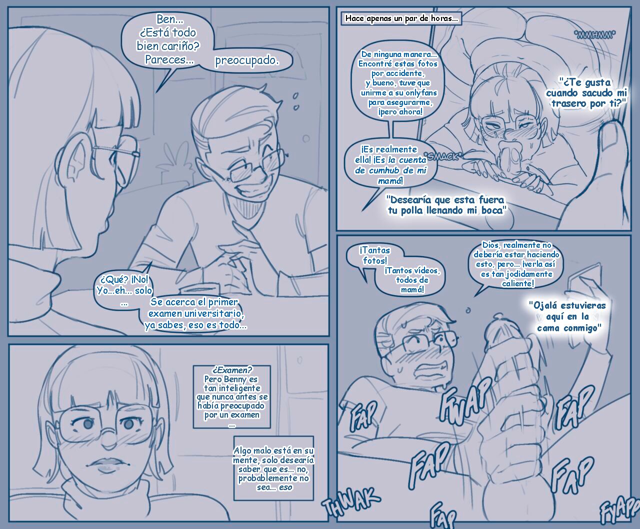 Son find his mom online + Extras page 2 full