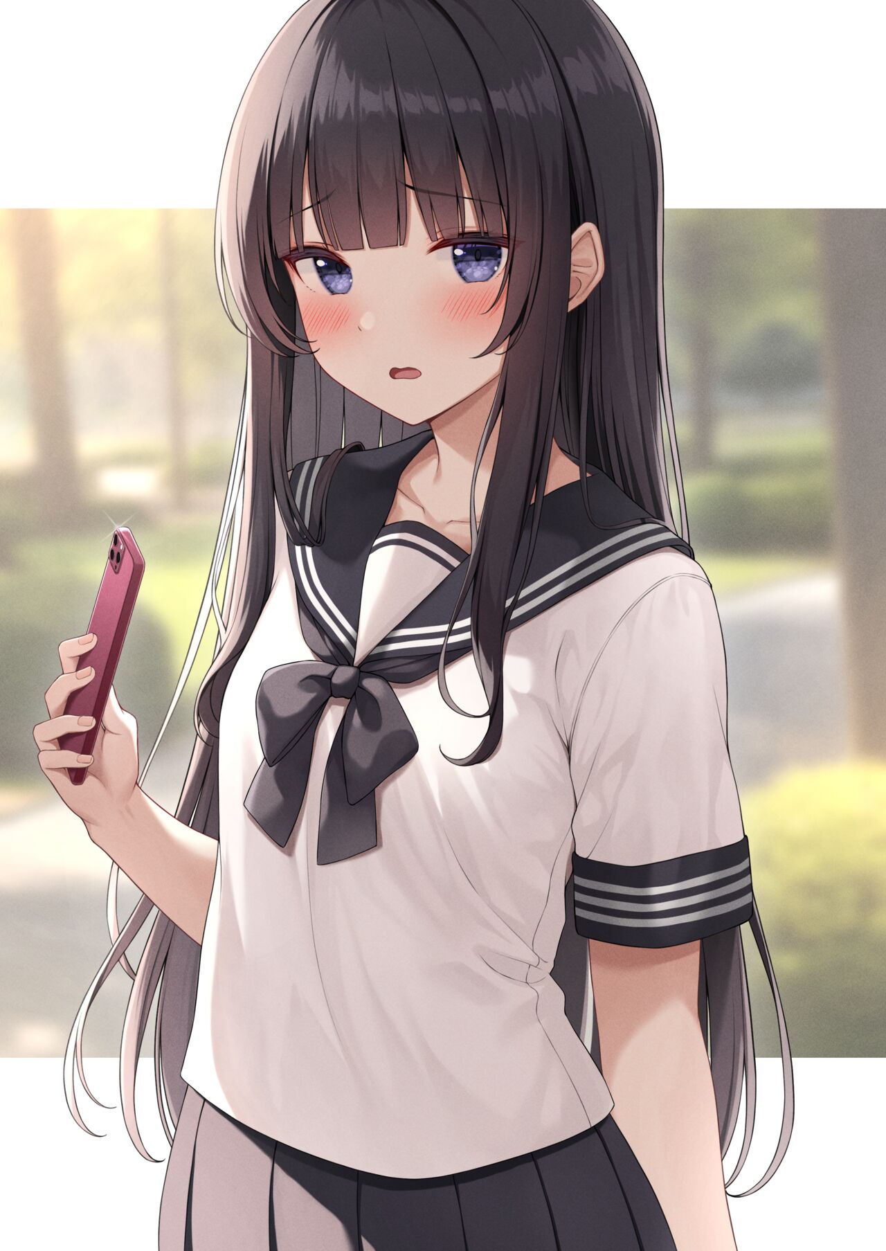 黒髪ロングの莉央ちゃん page 5 full