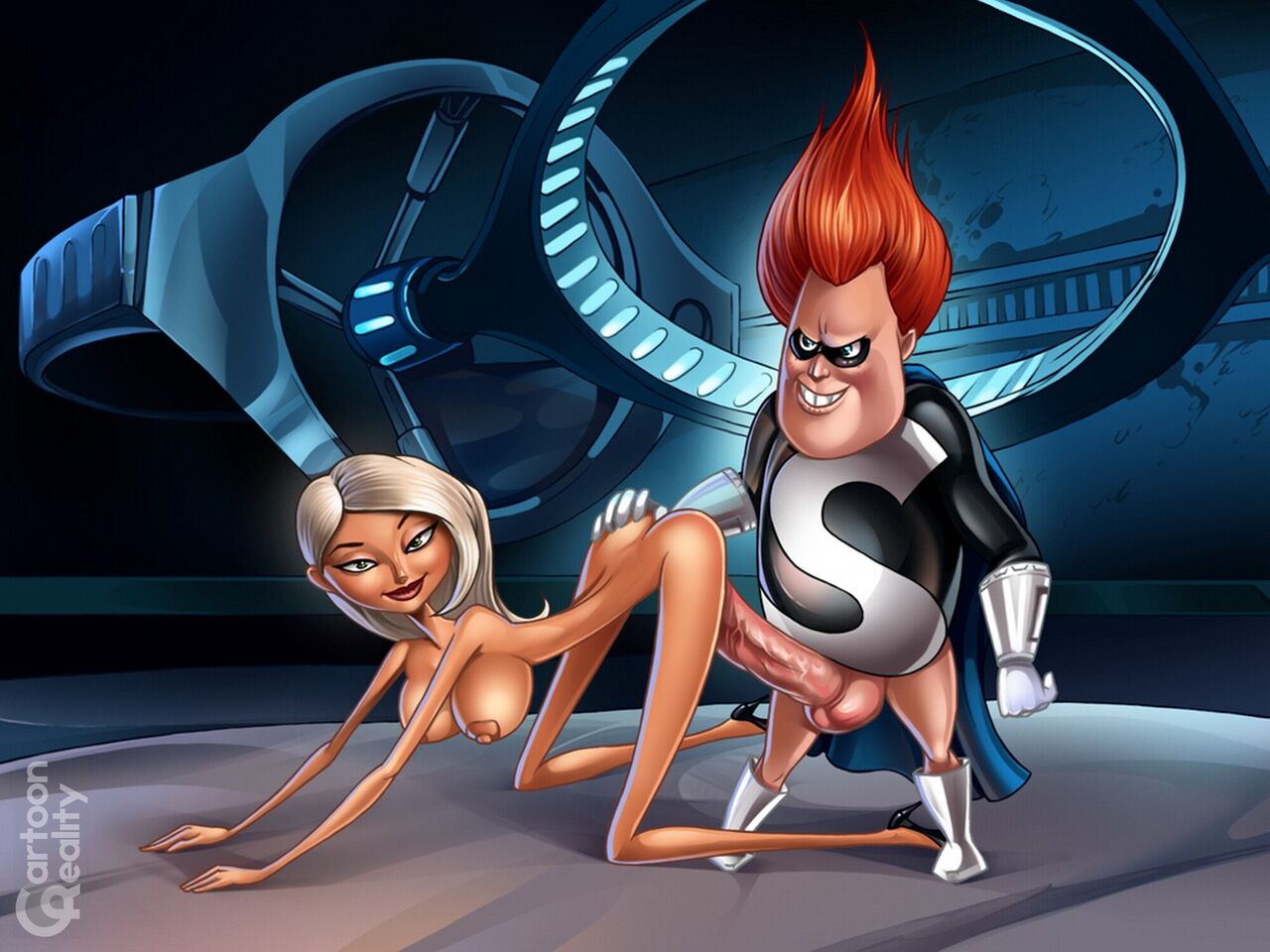 Cartoon Reality - Incredibles page 1 full