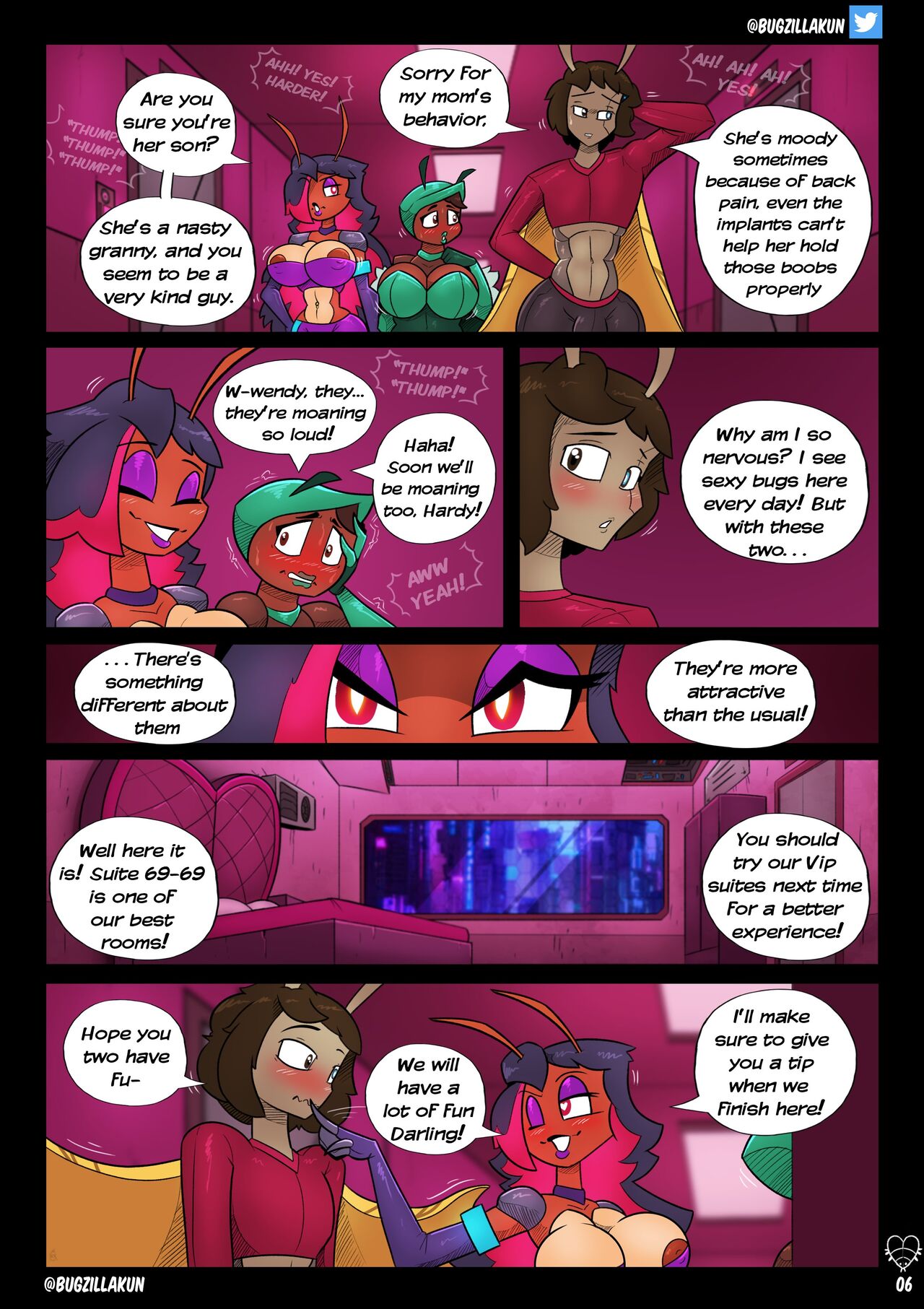 Lustful Bugs : Just a Date page 7 full