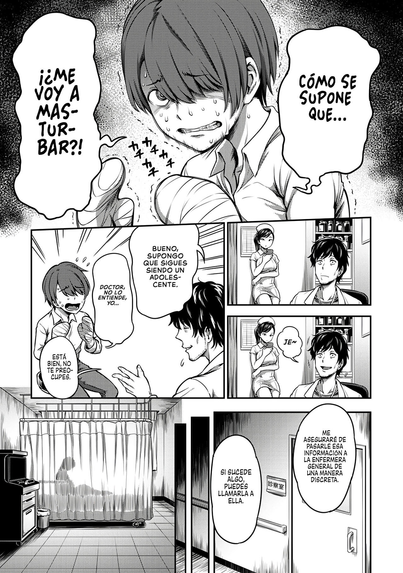 Sakusei Byoutou ~Seikaku Saiaku no Nurse shika Inai Byouin de Shasei Kanri Seikatsu~ Dai Ichi Shou + Dai Ni Shou page 5 full