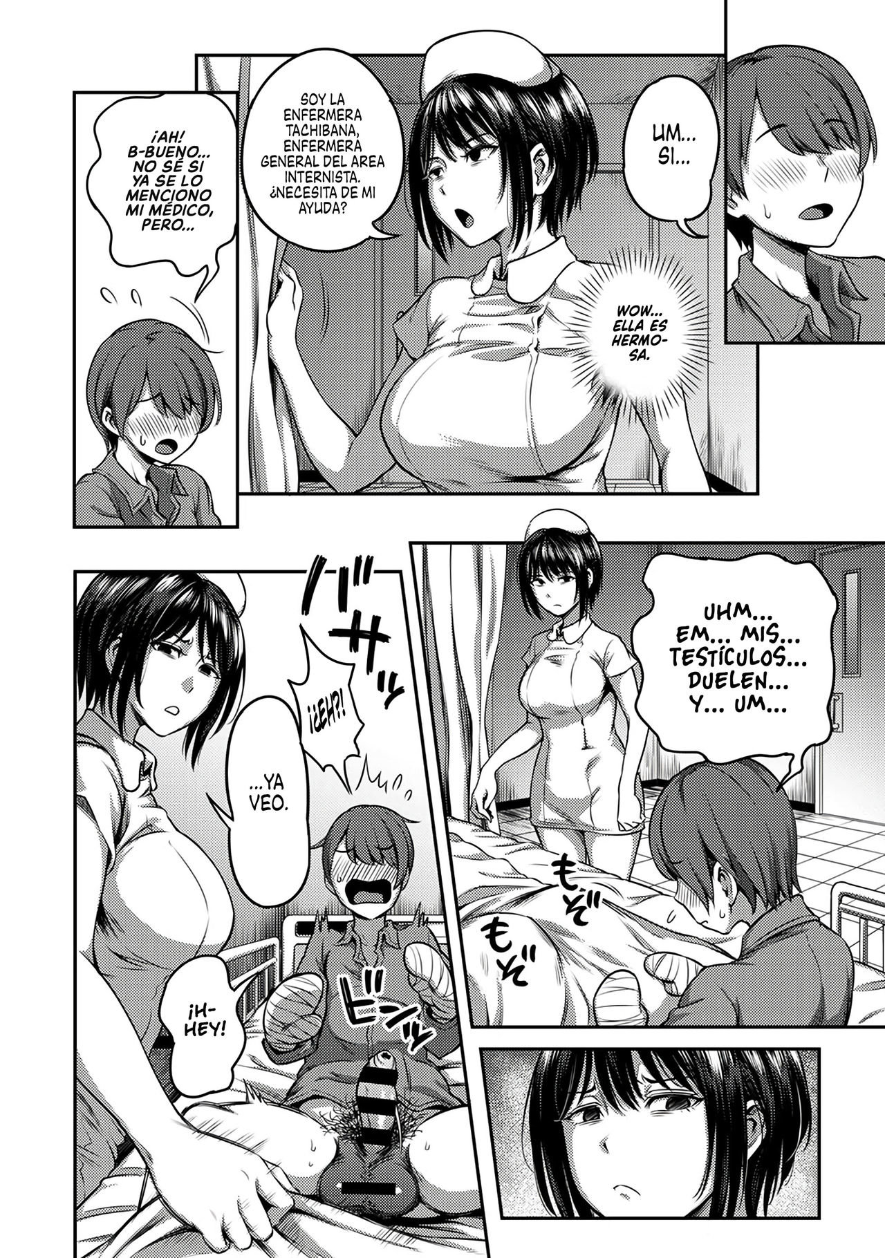 Sakusei Byoutou ~Seikaku Saiaku no Nurse shika Inai Byouin de Shasei Kanri Seikatsu~ Dai Ichi Shou + Dai Ni Shou page 8 full