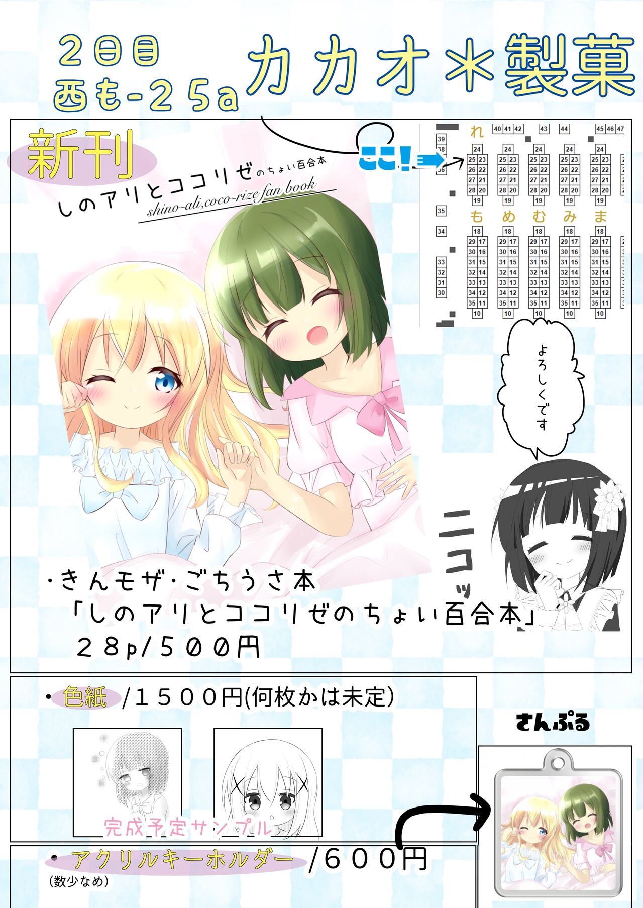 夏コミお品書き&amp;さんぷる！ page 1 full