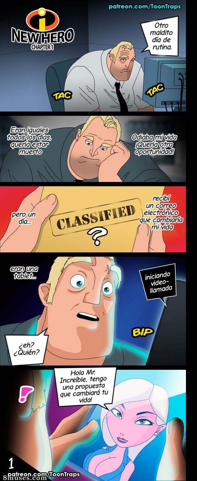 New Hero - Los Increíbles Gender Bender - Español page 1 full