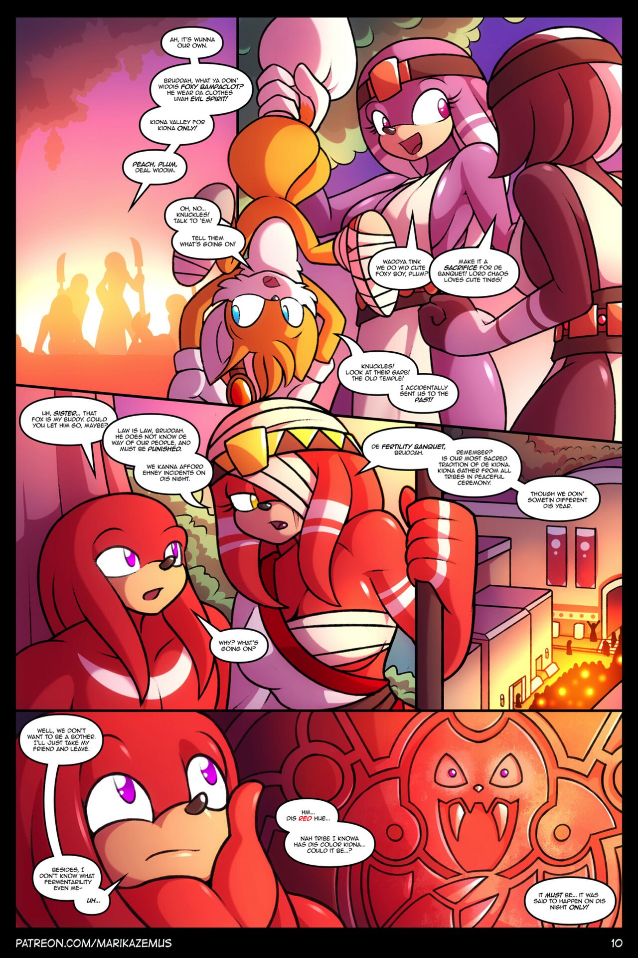 Sonic Boom: Echidna Nights page 10 full