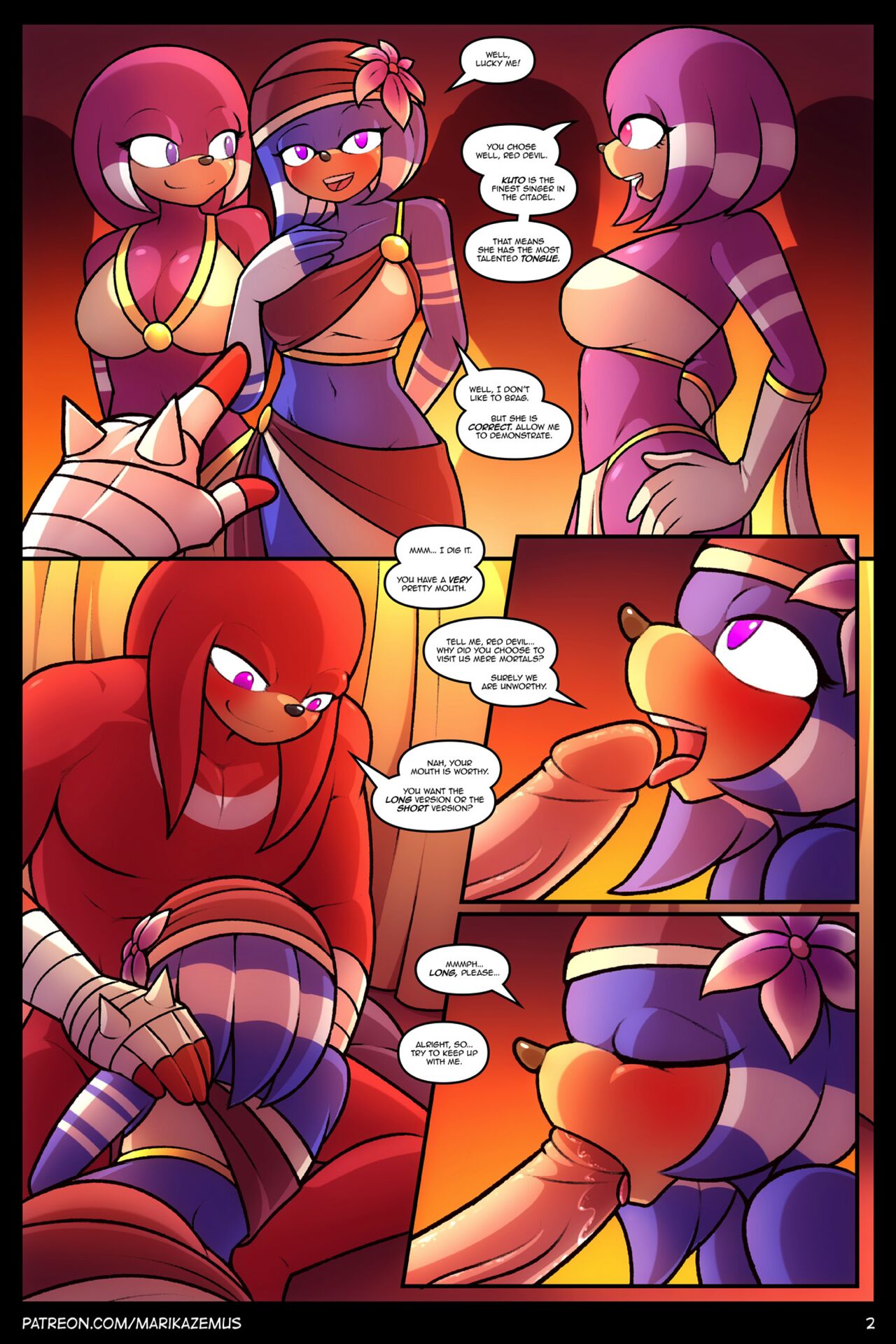 Sonic Boom: Echidna Nights page 2 full