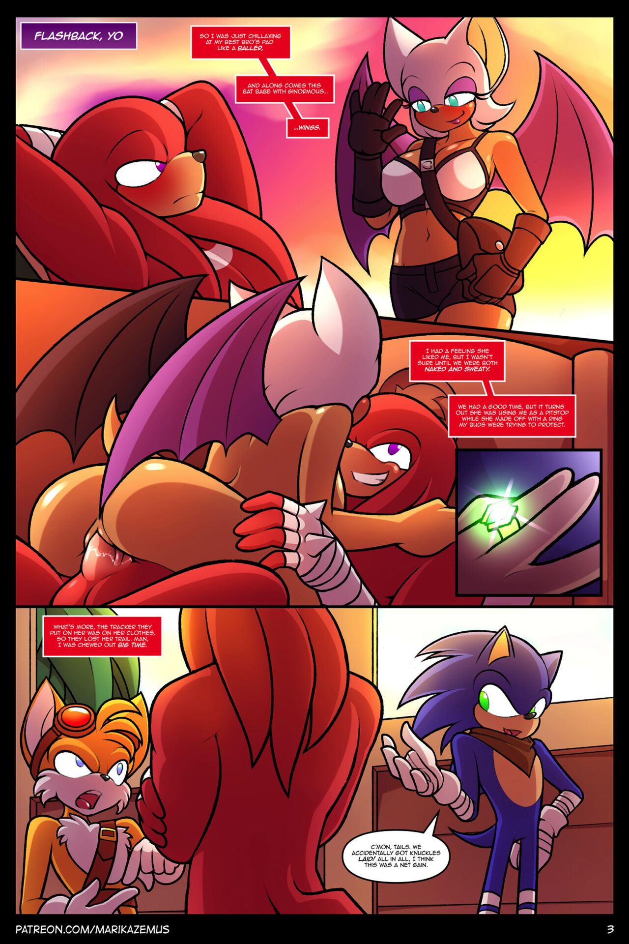 Sonic Boom: Echidna Nights page 3 full