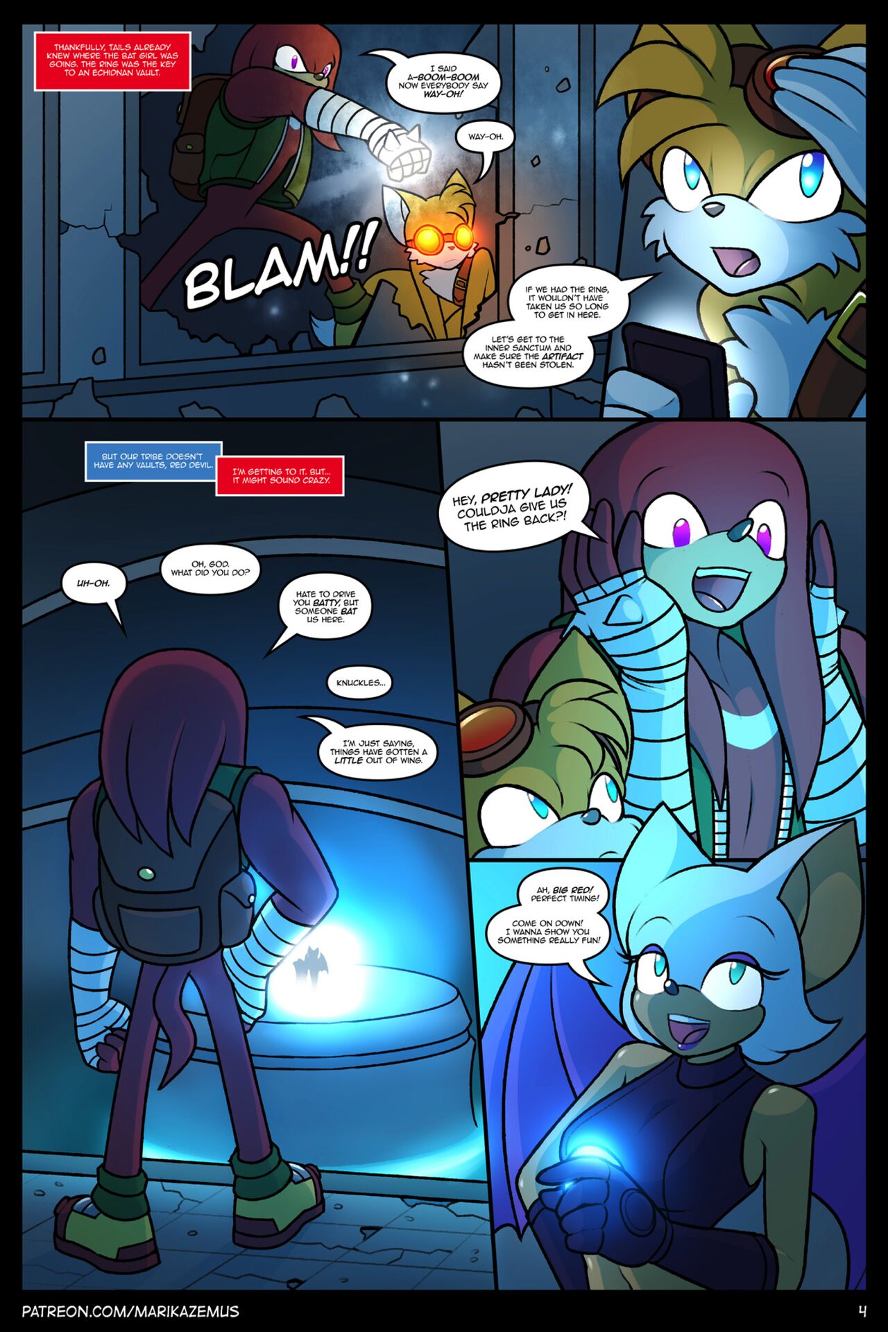 Sonic Boom: Echidna Nights page 4 full