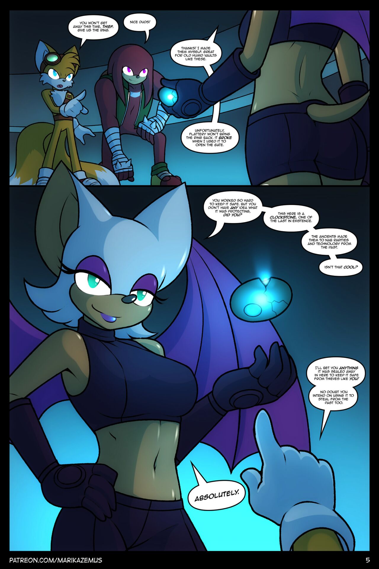 Sonic Boom: Echidna Nights page 5 full
