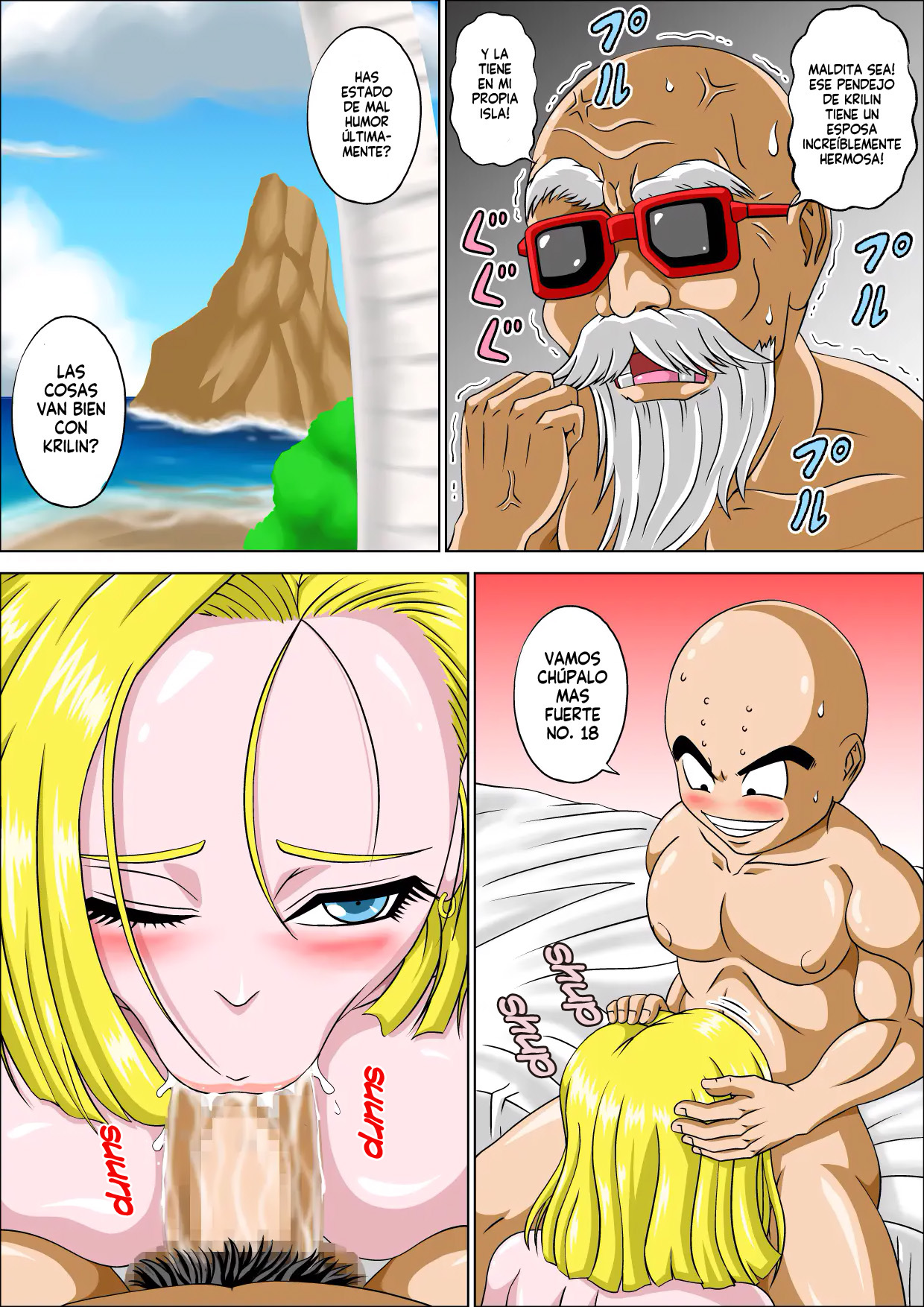Kame Sennin no yuuwaku hitozuma | El maestro Roshi y la tentación de la mujer casada page 6 full