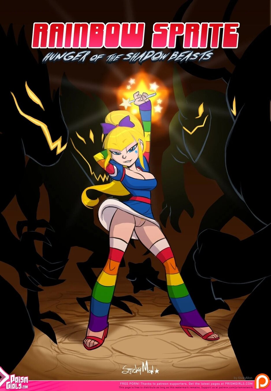 Rainbow Sprite: Hunger of the Shadow Beasts page 1 full
