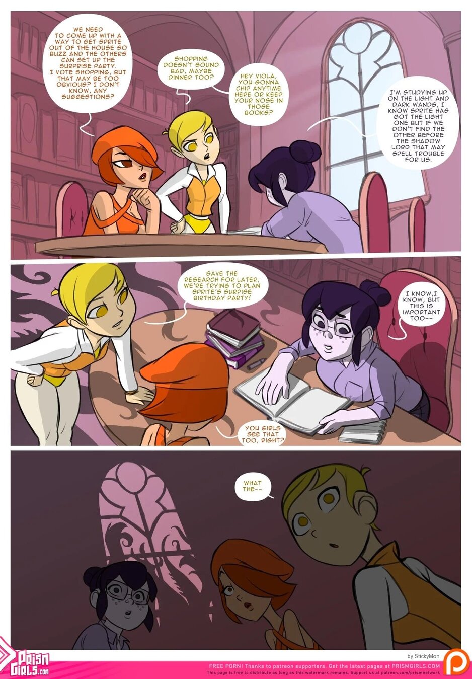 Rainbow Sprite: Hunger of the Shadow Beasts page 3 full