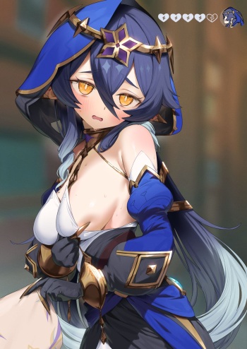 おっぱい見せたら論文免除になるレイラ cover