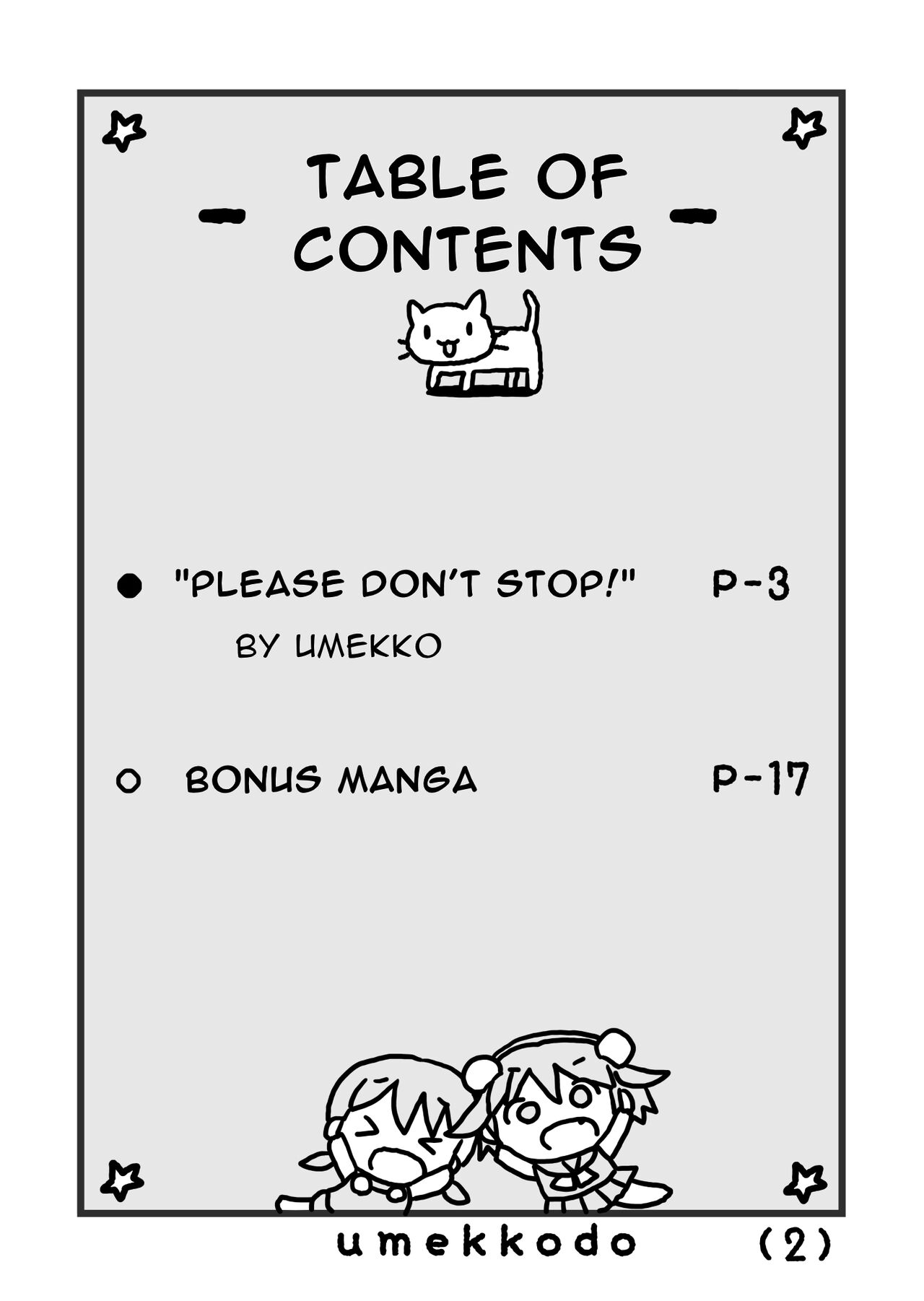 Please Don't Stop!! | Onegai Yamenaide!! page 3 full
