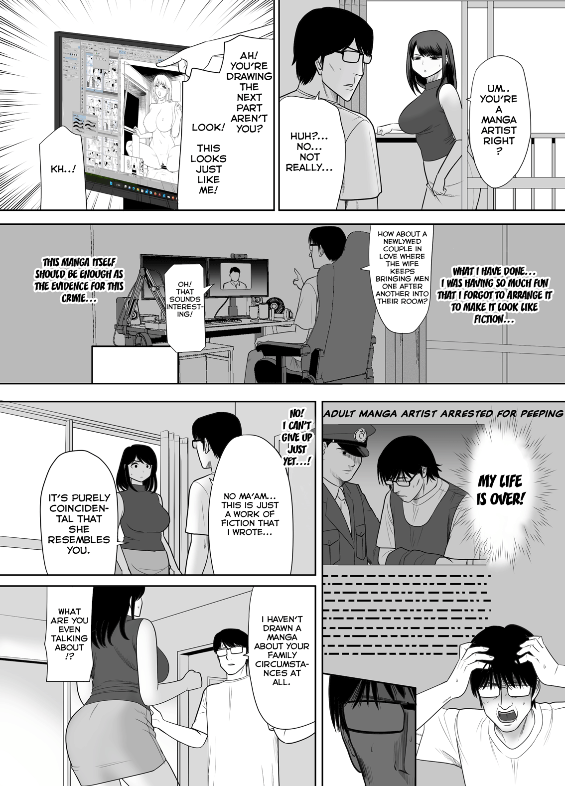 Danchi no Tonari no Oku-san UR de NT~R | The Wife Next Door at an Urban Renaissance Housing Complex Is Being NTR’ed page 9 full