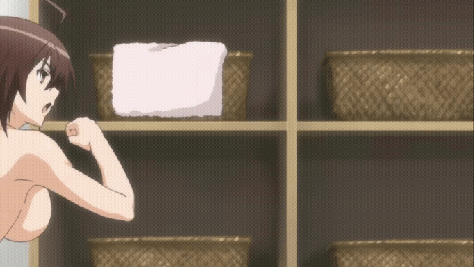 Sekirei Episone 2 Fanservice Gifs &amp; Images page 8 full