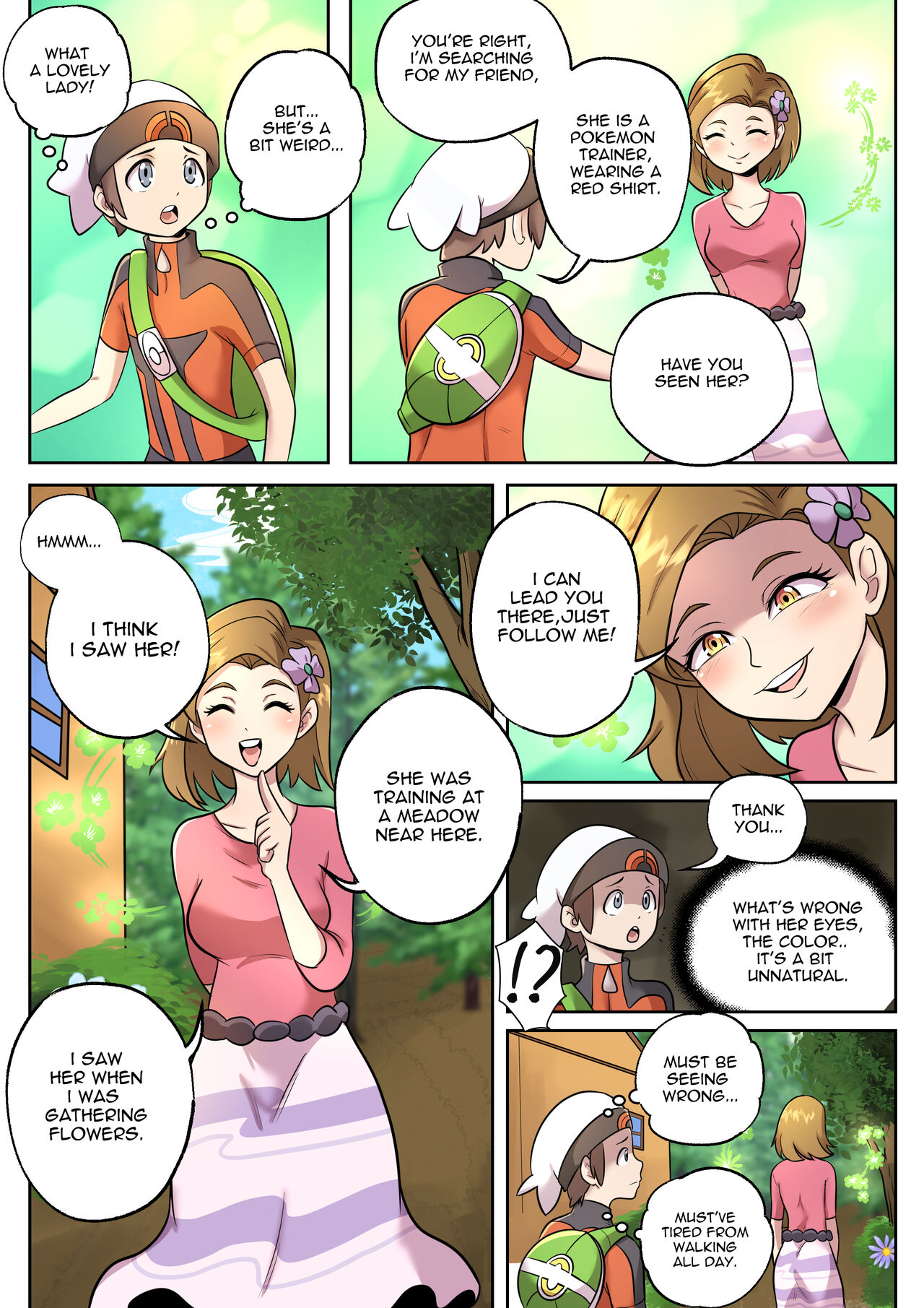 Brendan into Aroma Lady page 3 full