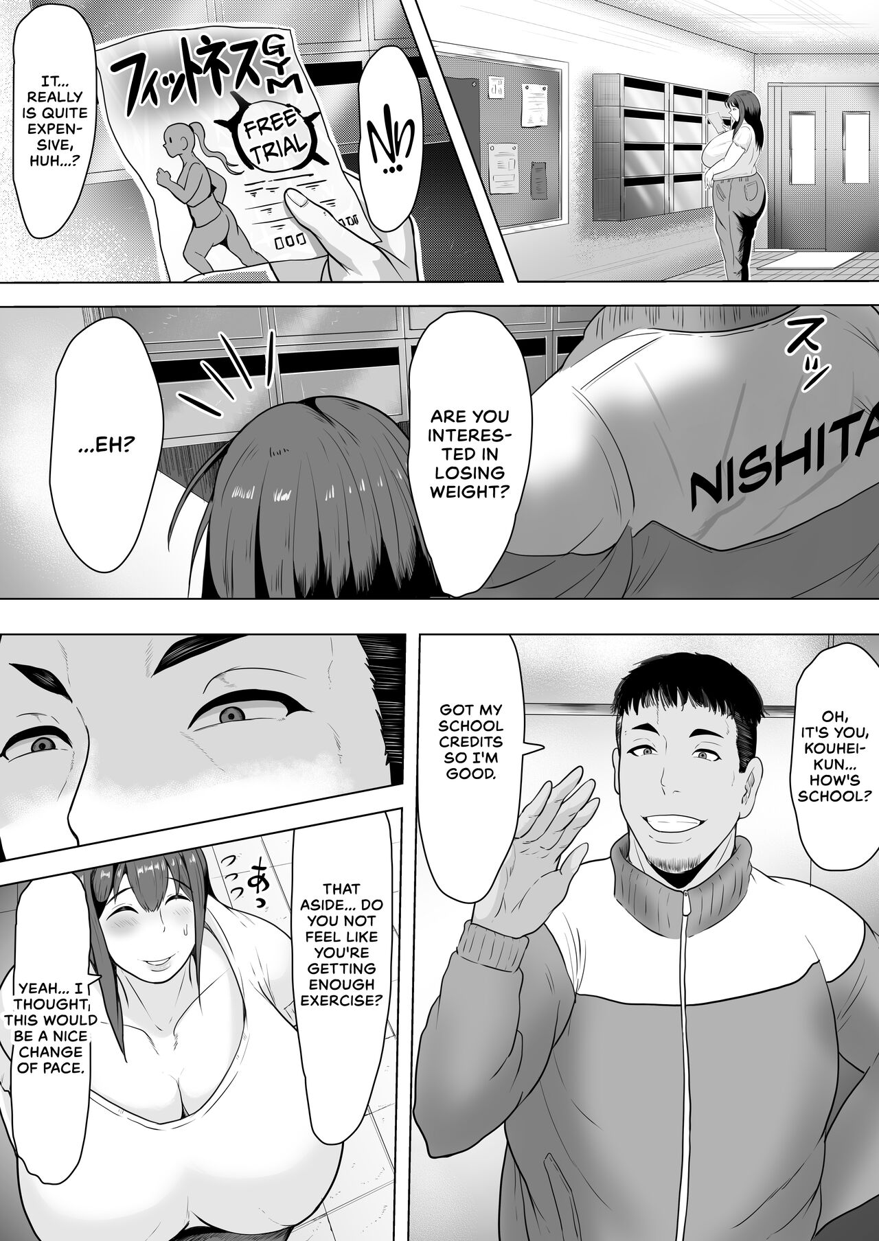 Tsuma Harami ~Zenryoku Tanetsuke Diet~ page 4 full