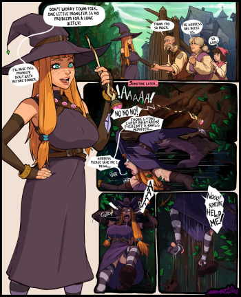 Witch comic cover