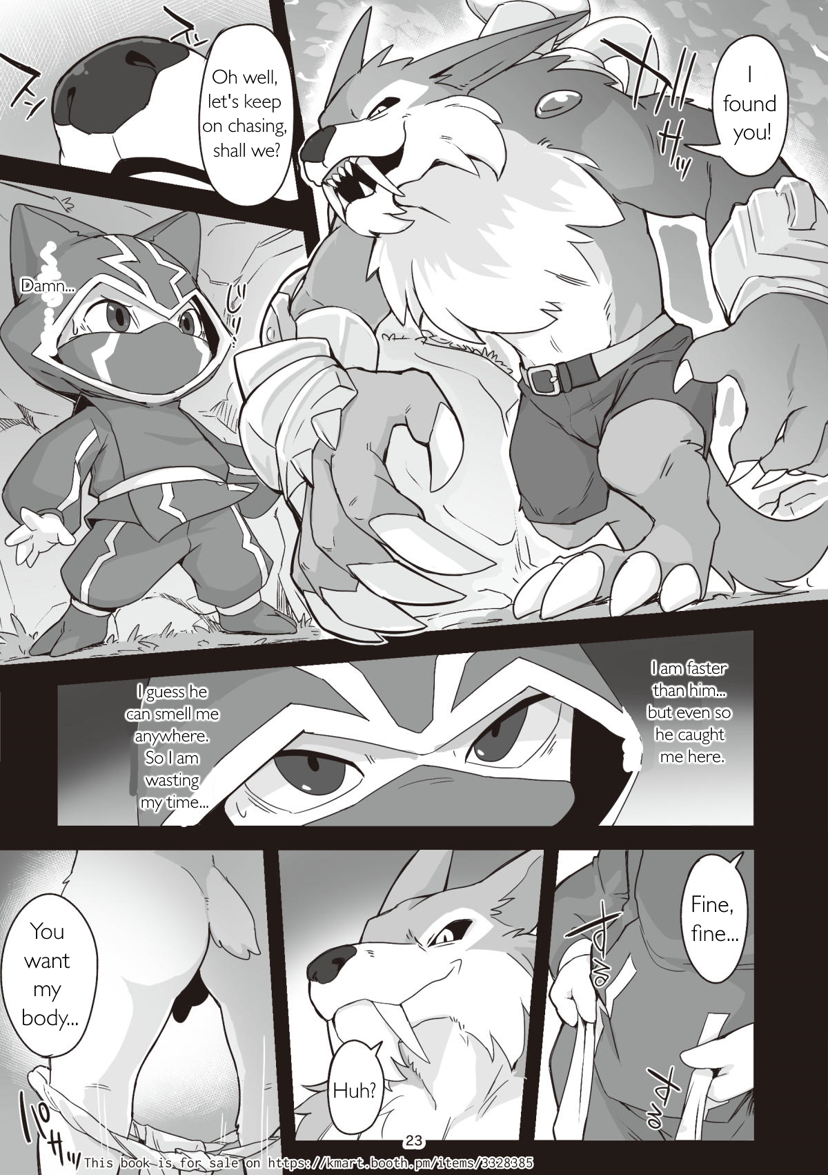 Manmosu Marimo - Kennen X Warwick doujin page 1 full