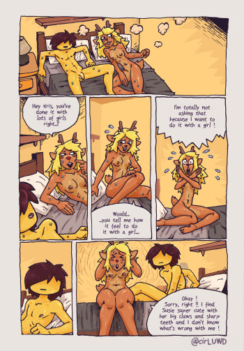 A 3-page comic about Kris &amp; Noelle cover