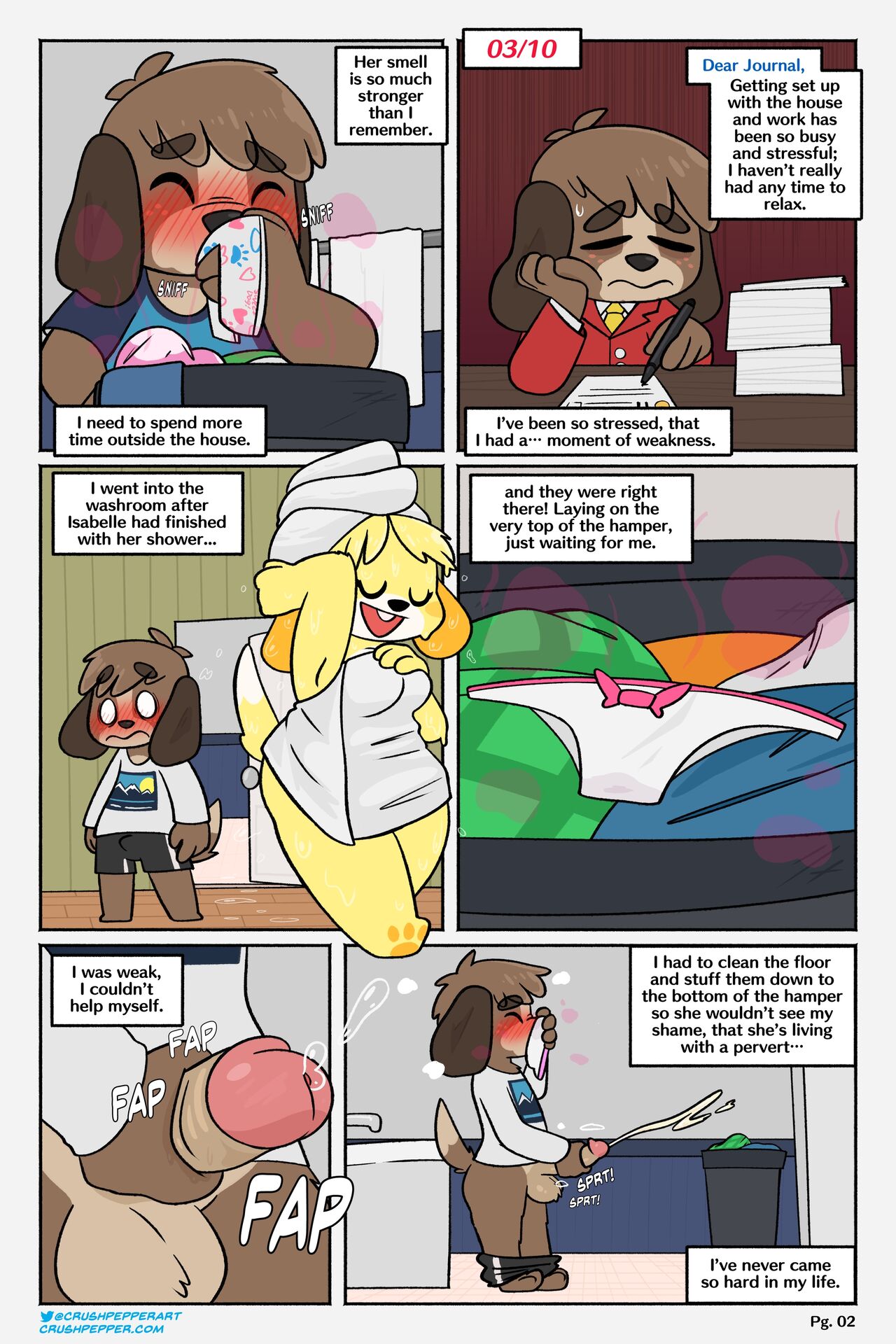 CrushPepper - Digby's New Horizon Chapter 1 page 3 full