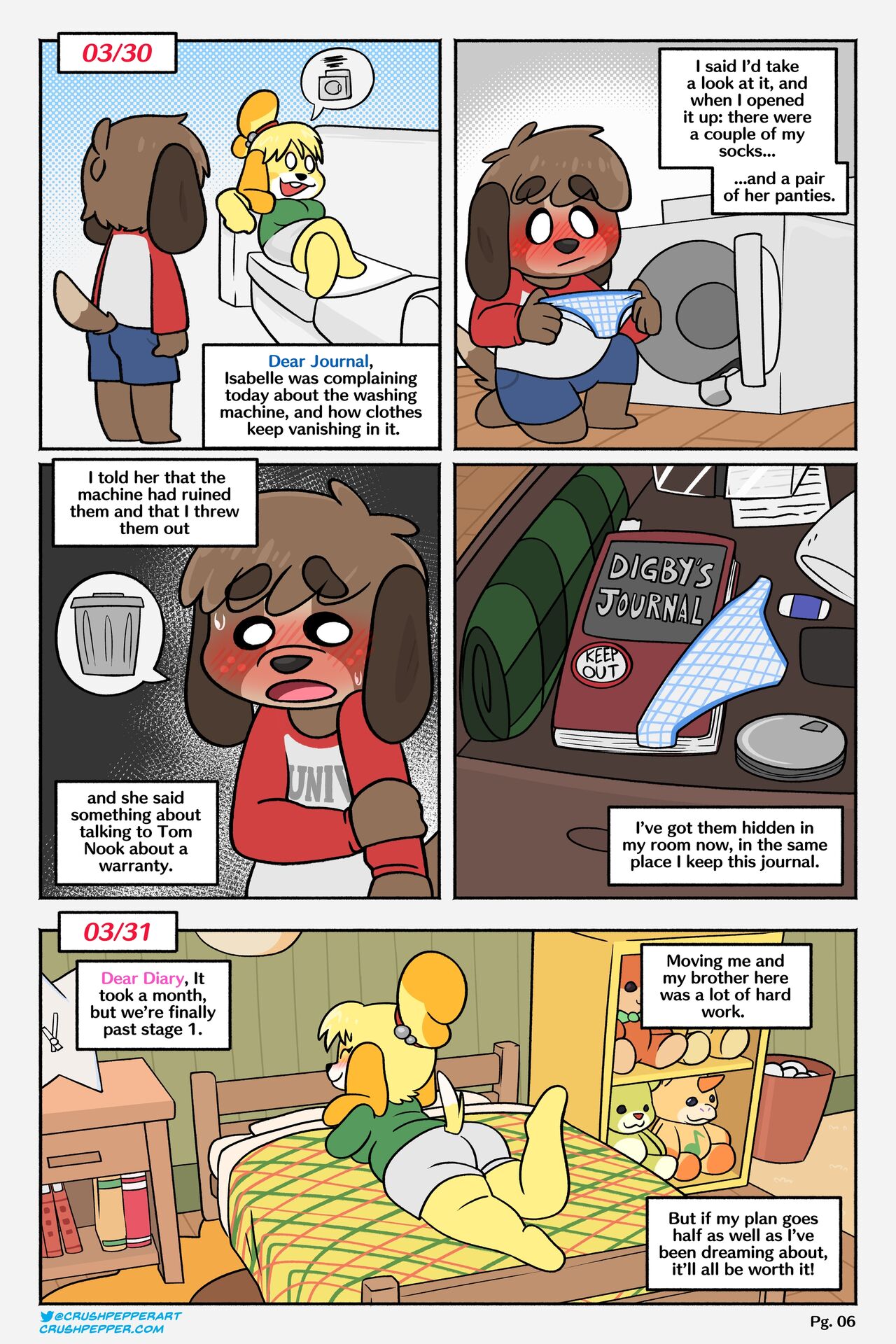 CrushPepper - Digby's New Horizon Chapter 1 page 7 full