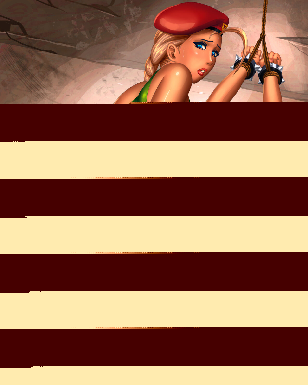 Chun-Li &amp; Cammy bound NSFW page 2 full