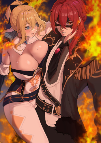 Diluc &amp; Jean cover
