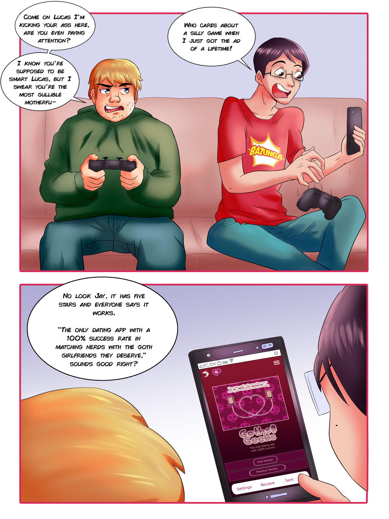 Goths &amp; Geeks page 2 full
