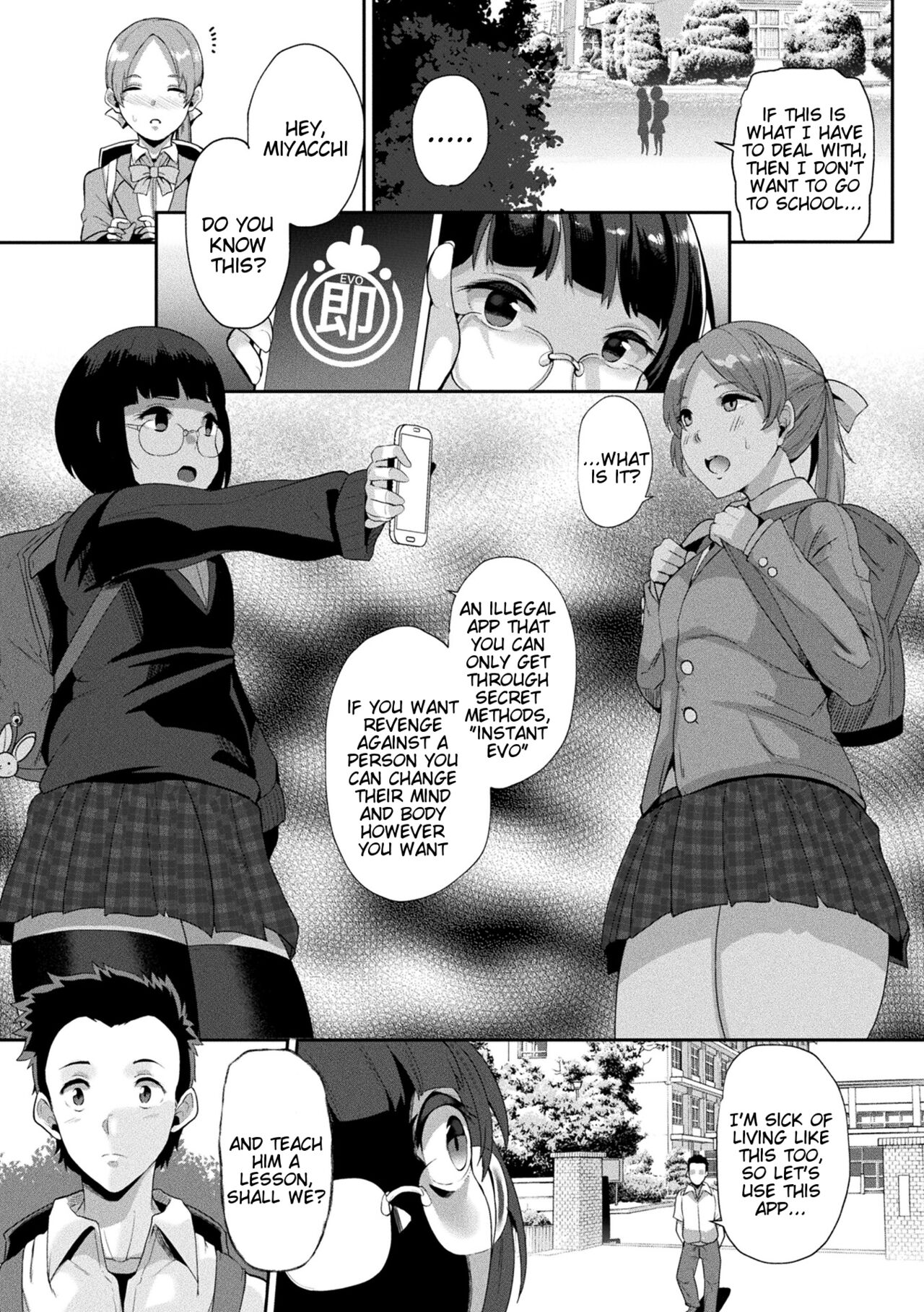 Joutai Henka Kaizou App de Gyakushuu Ecchi page 3 full