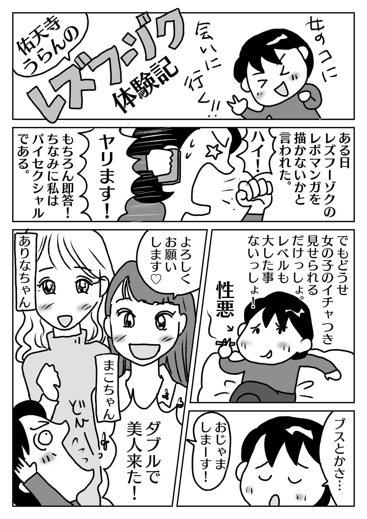 Yuutenji Uran no Rezufuuzoku Taikenki page 1 full