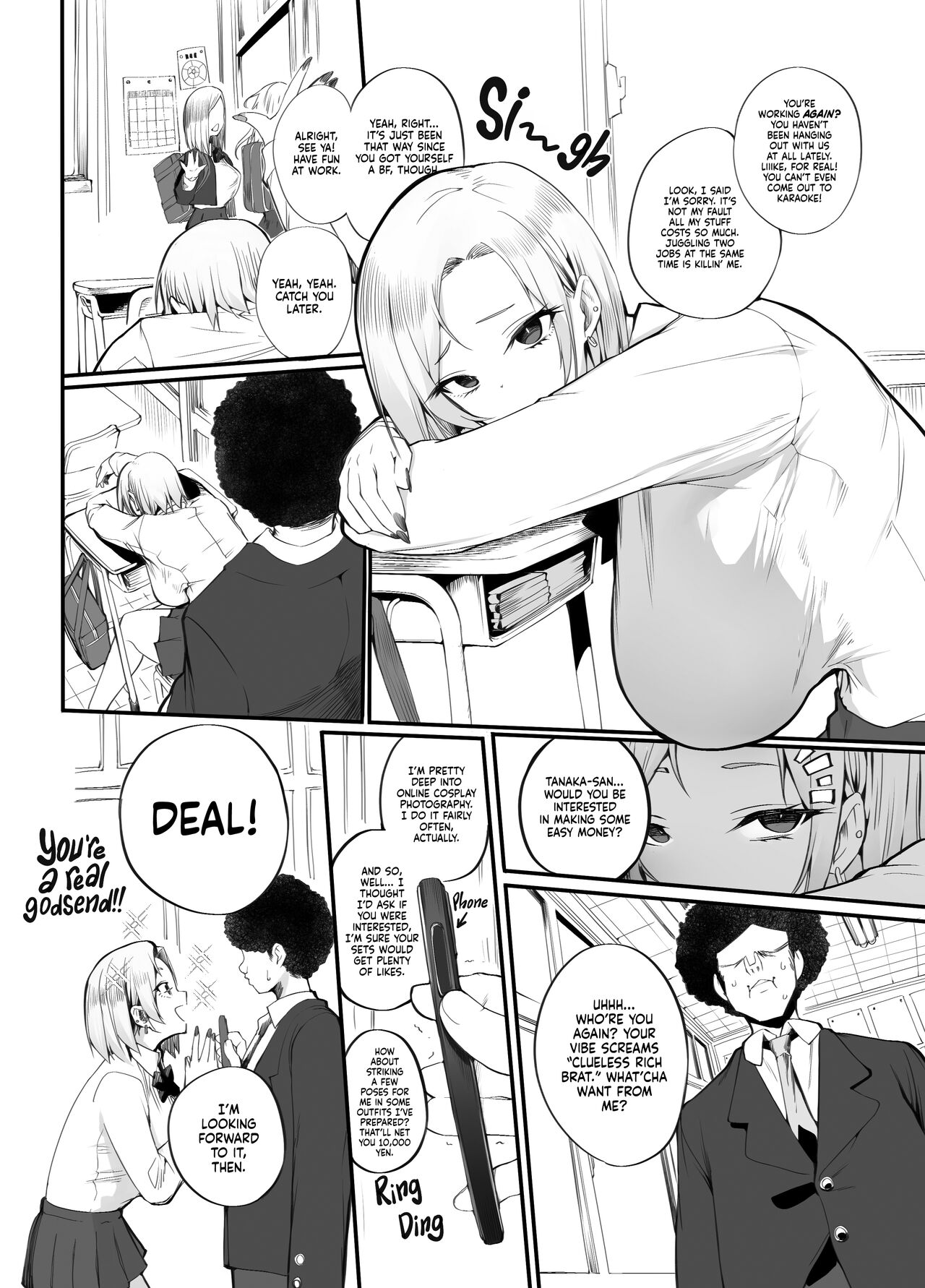 Kane sae Haraeba, Cosplay demo Hamete mo Kureru Gal o Te ni Iremashita｜Found Myself a Gyaru That's Down to Cosplay and Even Fuck For Money page 8 full
