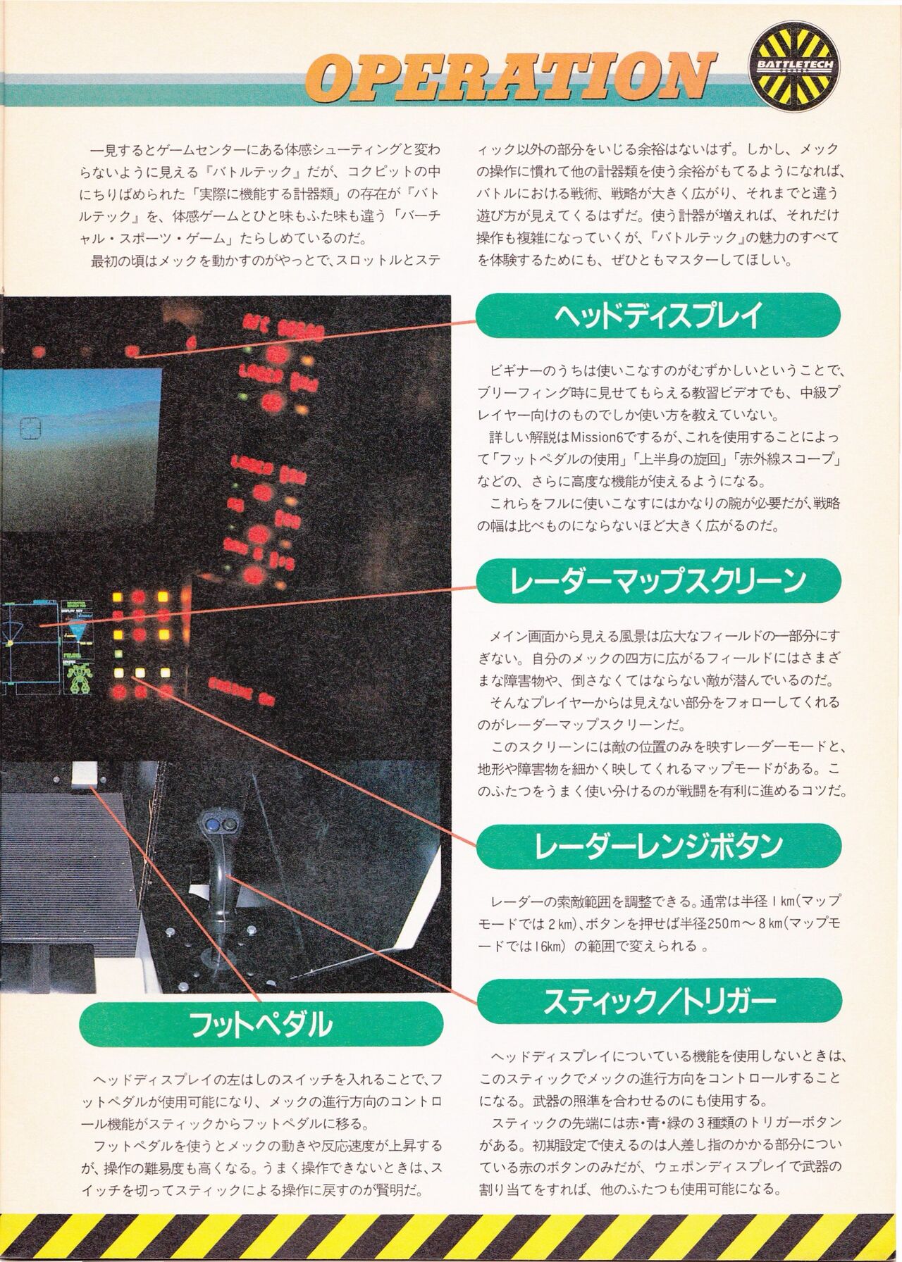 電撃王 1993年8月号付録 バトルテック オフィシャル ガイドブック page 5 full