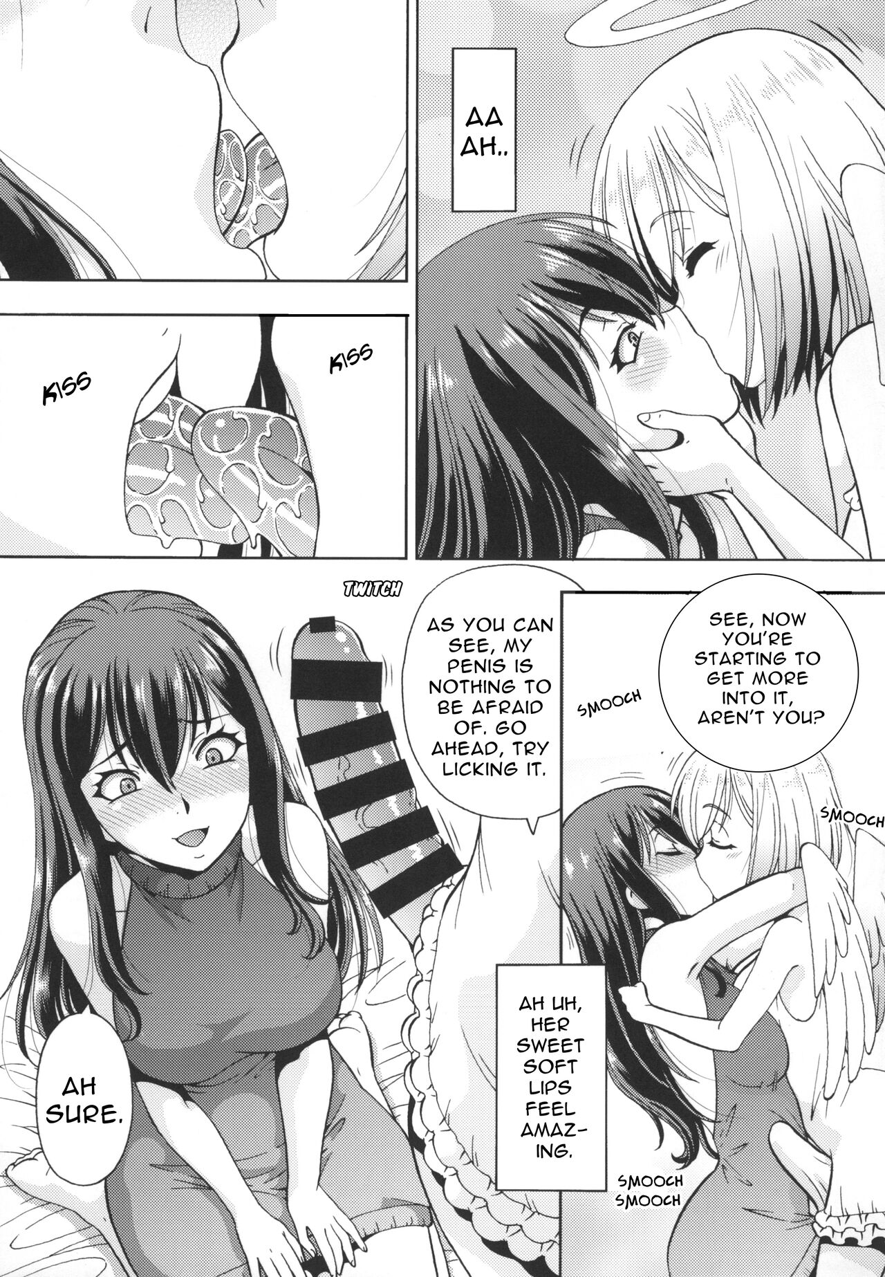 Isekai Fuuzoku Gaiden Futanari Tenshi-san page 7 full