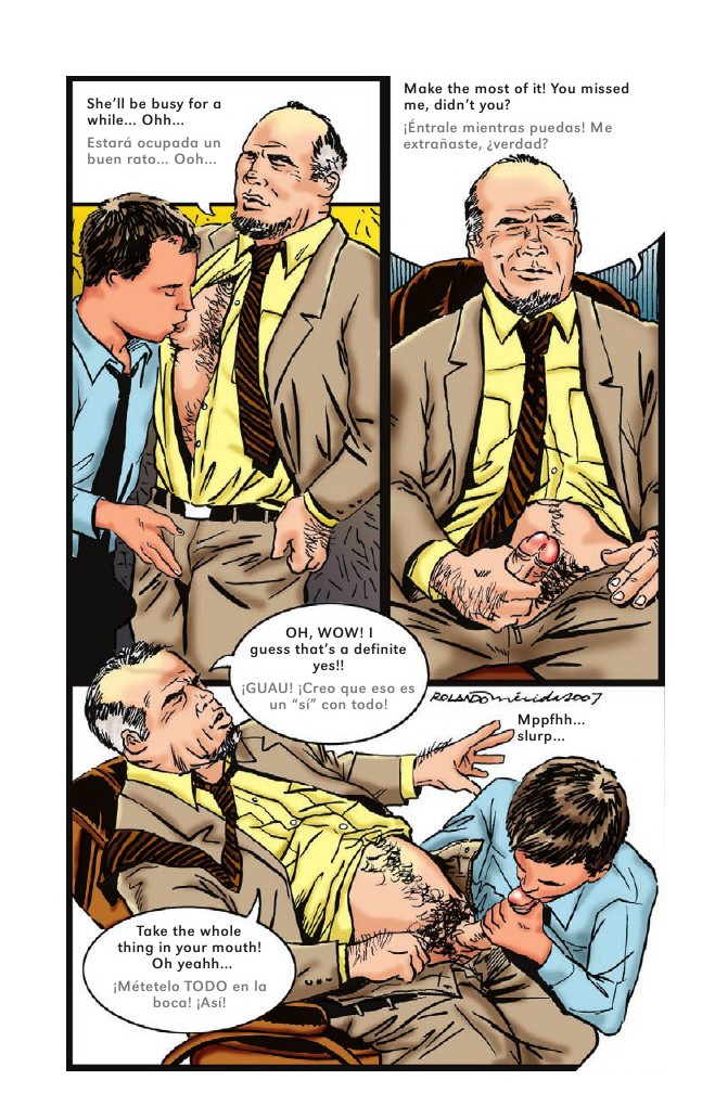 A Day At The Office ~ Un Día en la Officina page 3 full