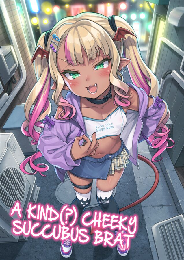 Yasashii? Mesugaki Succubus | A Kind Cheeky Succubus Brat page 1 full