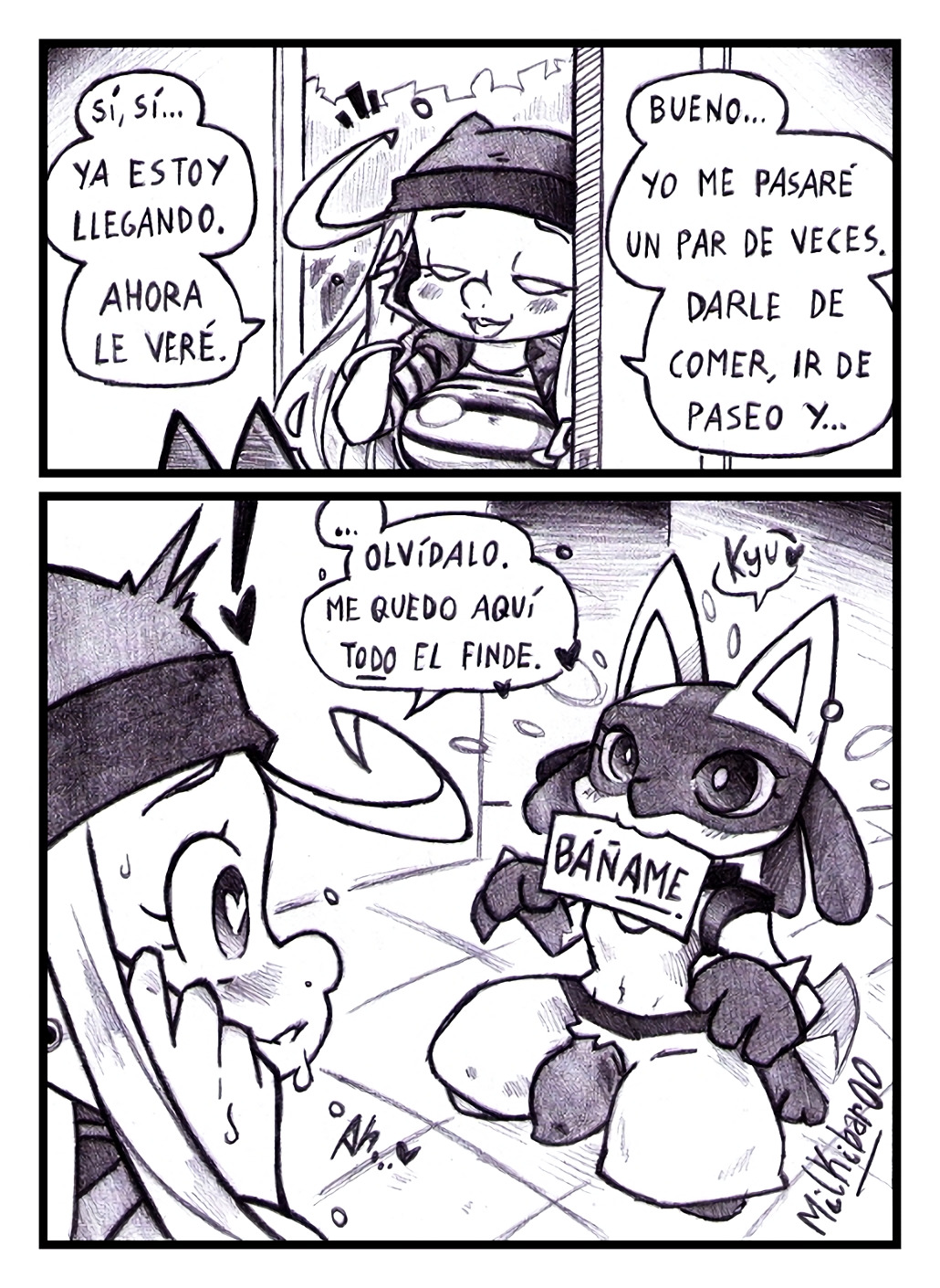 Cuidame al Lucario 1 &amp; 2 page 2 full