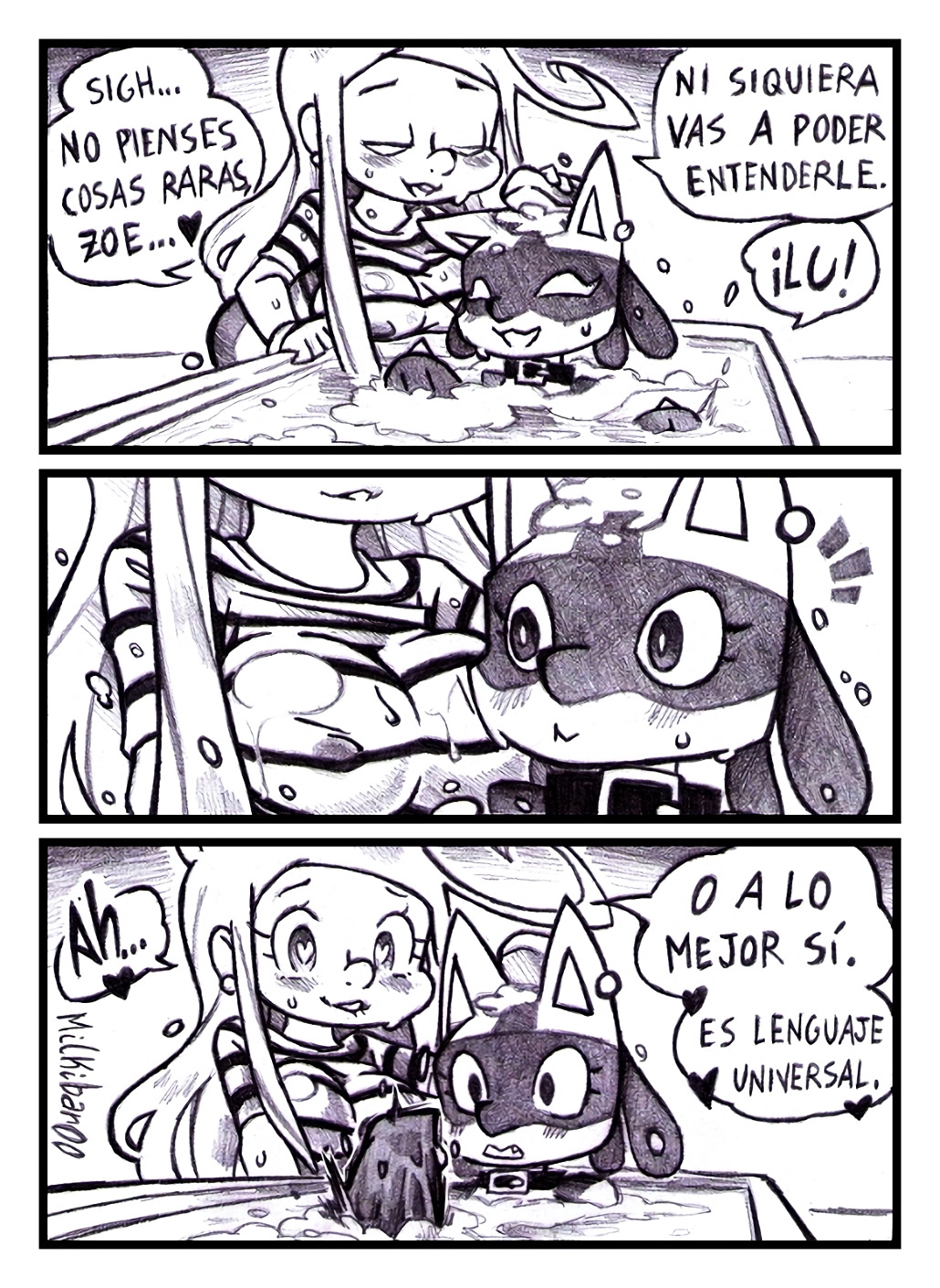 Cuidame al Lucario 1 &amp; 2 page 3 full
